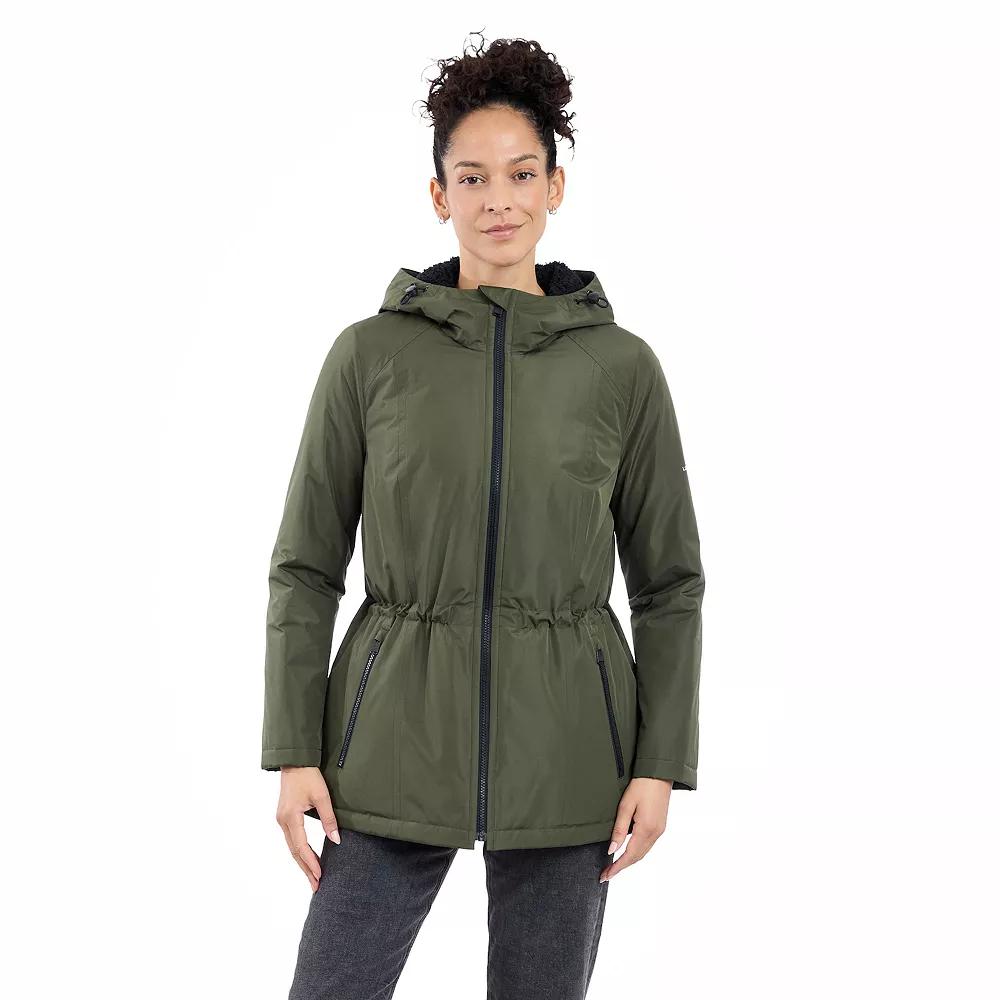 Women's London Fog Zip-Front Rain Anorak Jacket,  Product Image