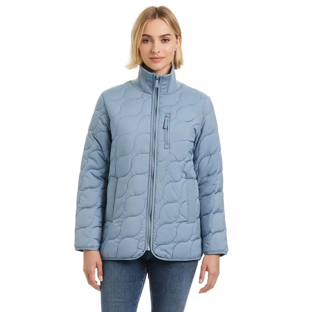 Women's Modern Supply by Sanctuary Rib Knit Puffer Jacket,  Product Image
