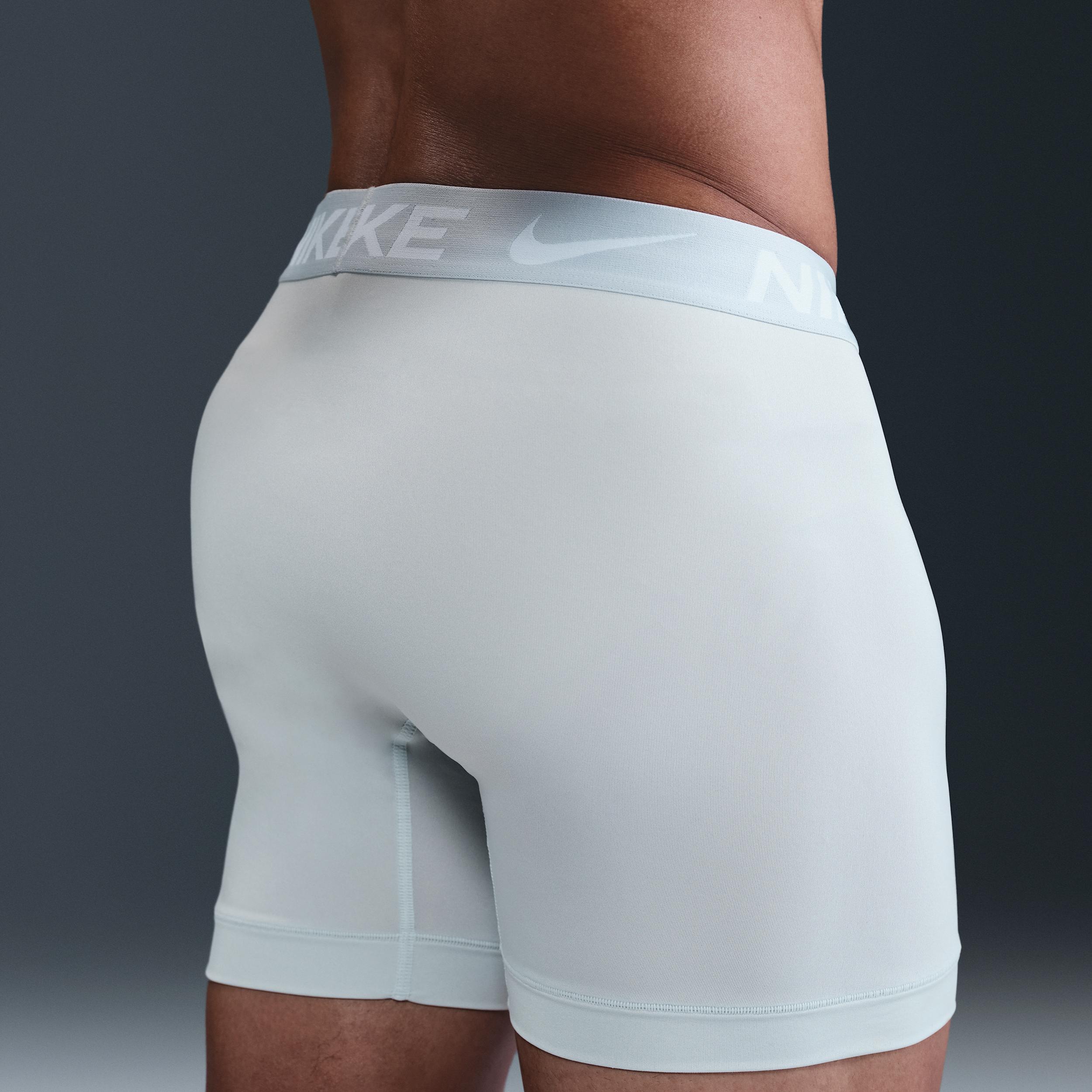 Nike Mens Essential Micro Dri-FIT Boxer Briefs (3-Pack) | KE1157-053 Product Image