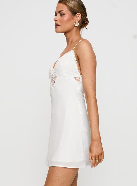 Artea Mini Dress White Product Image