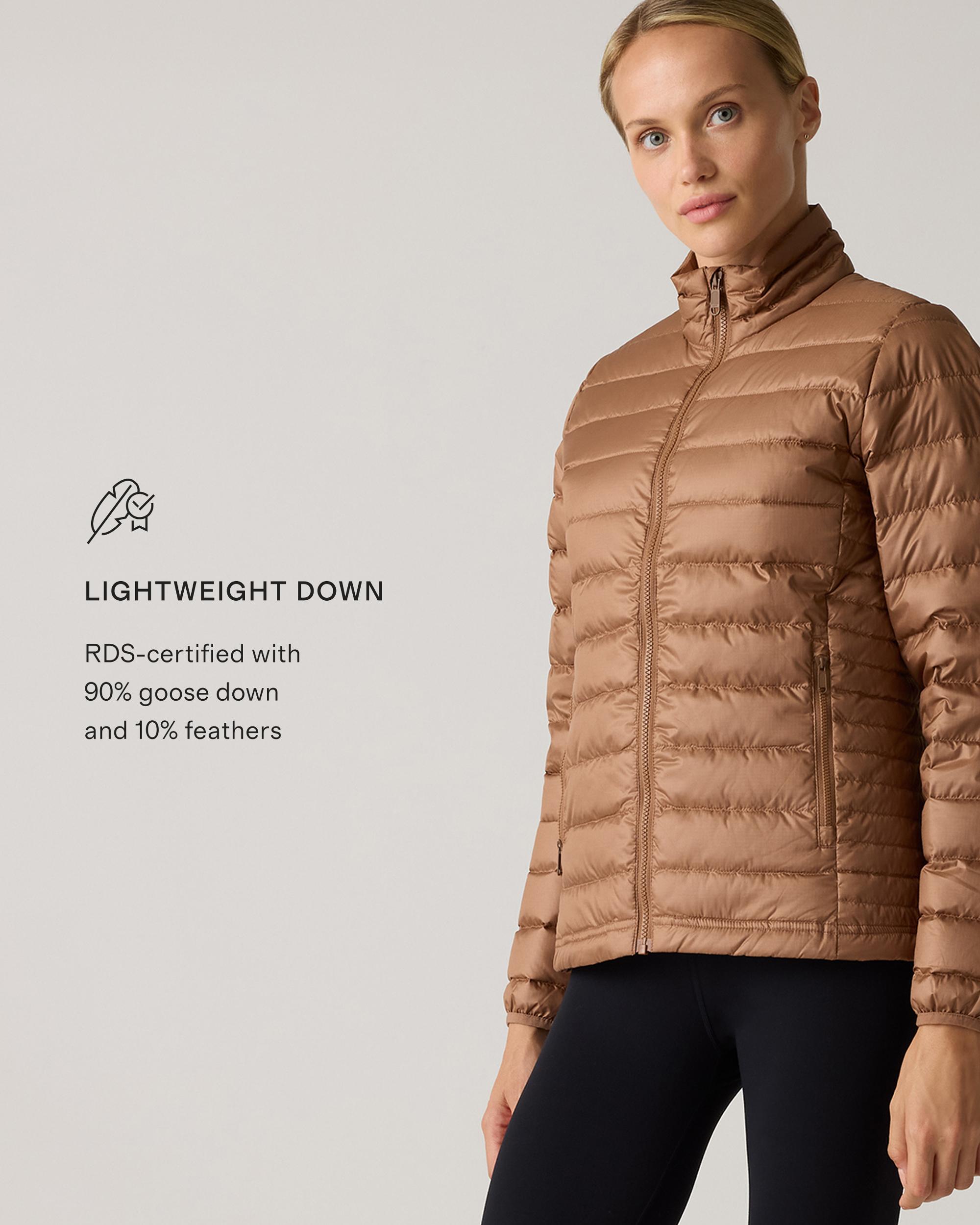 Quince | Women's Lightweight Down Packable Puffer Jacket Size XL, Recycled Polyester Product Image