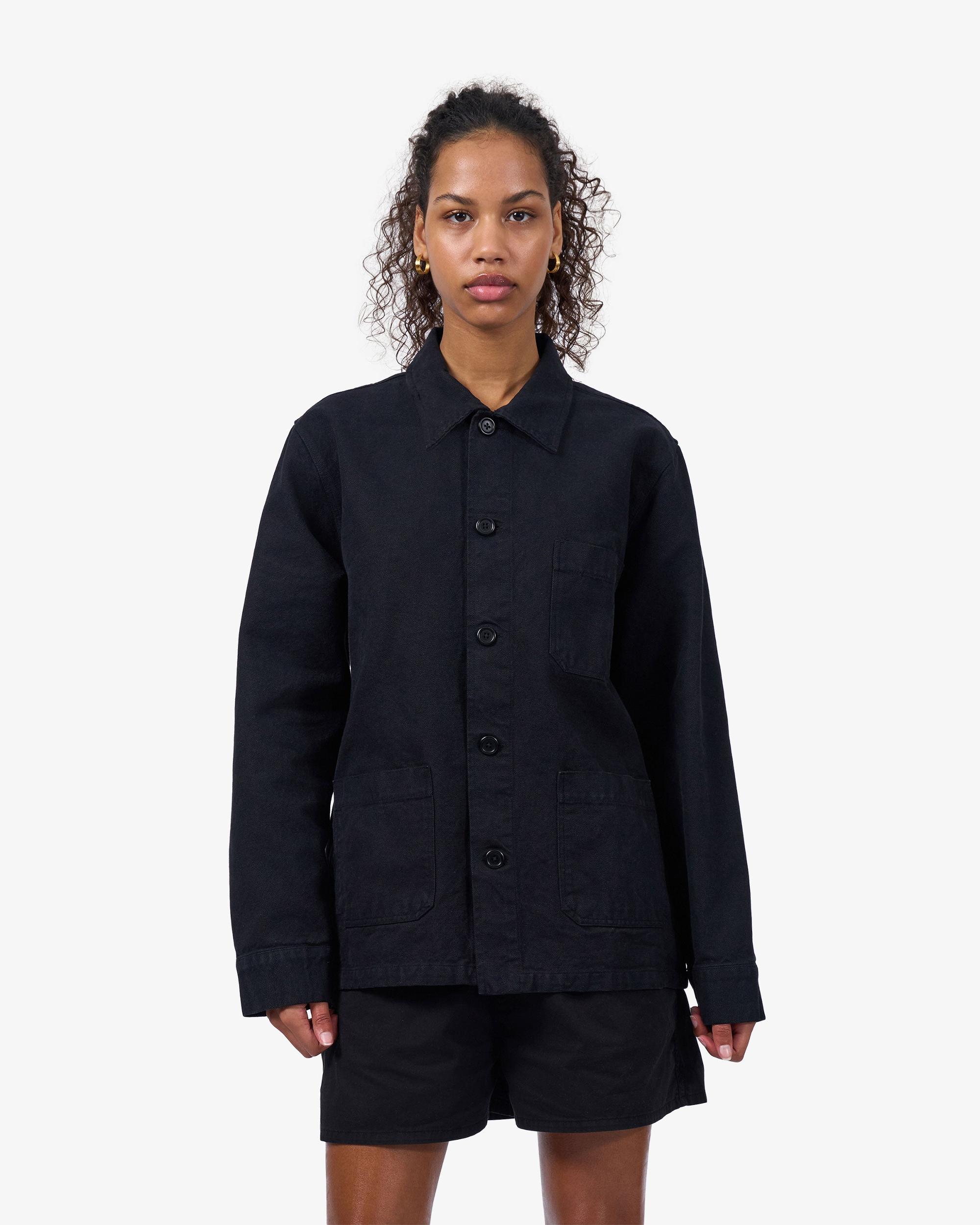 Organic Workwear Jacket - Stone Blue Product Image