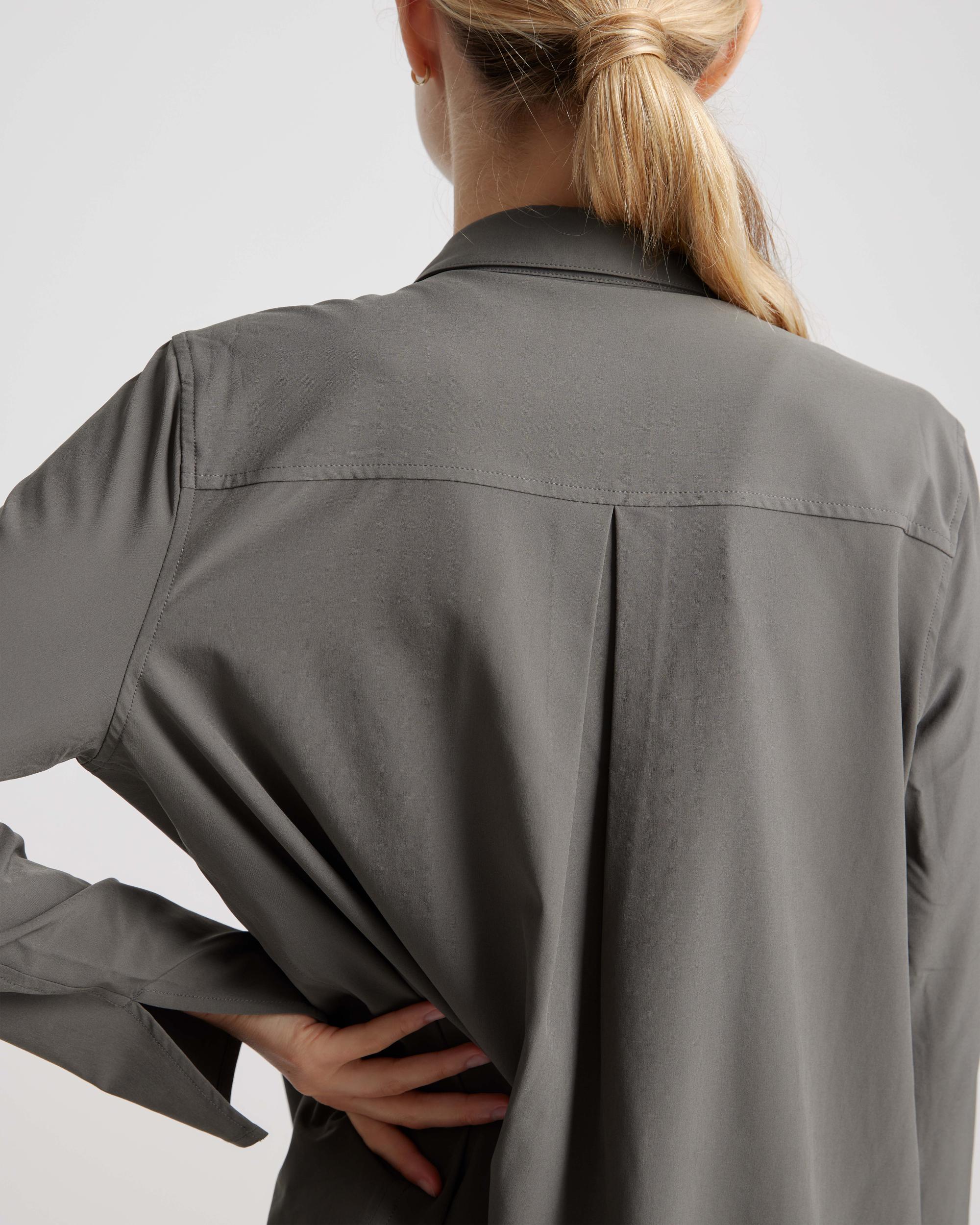 Quince | Women's Performance Tech Blouse Recycled Polyester Product Image