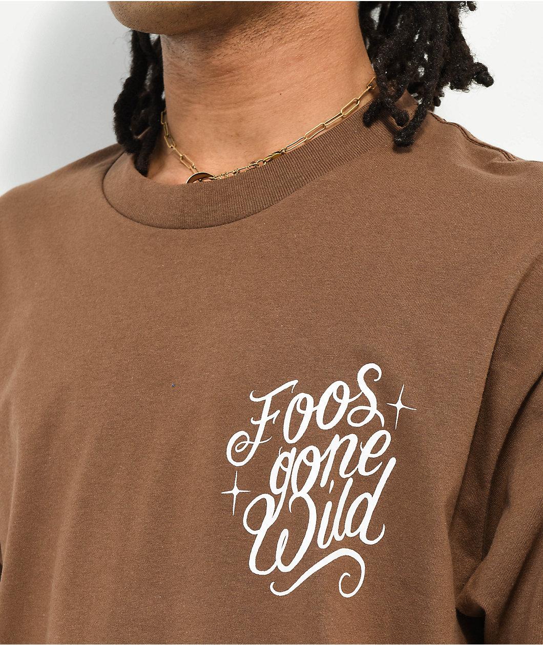 Foos Gone Wild Flash Brown T-Shirt Product Image