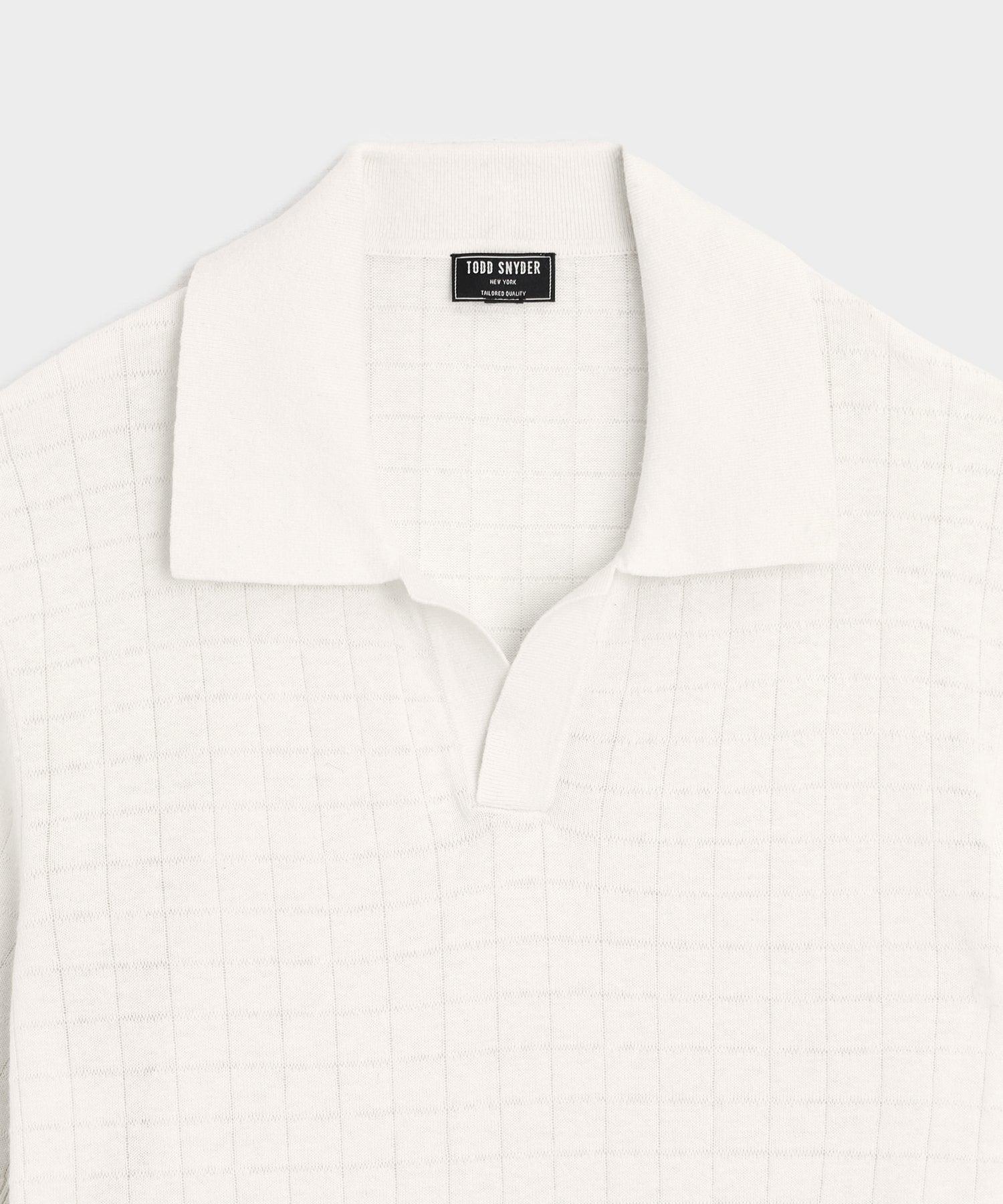 Linen Montauk Sweater Polo Product Image