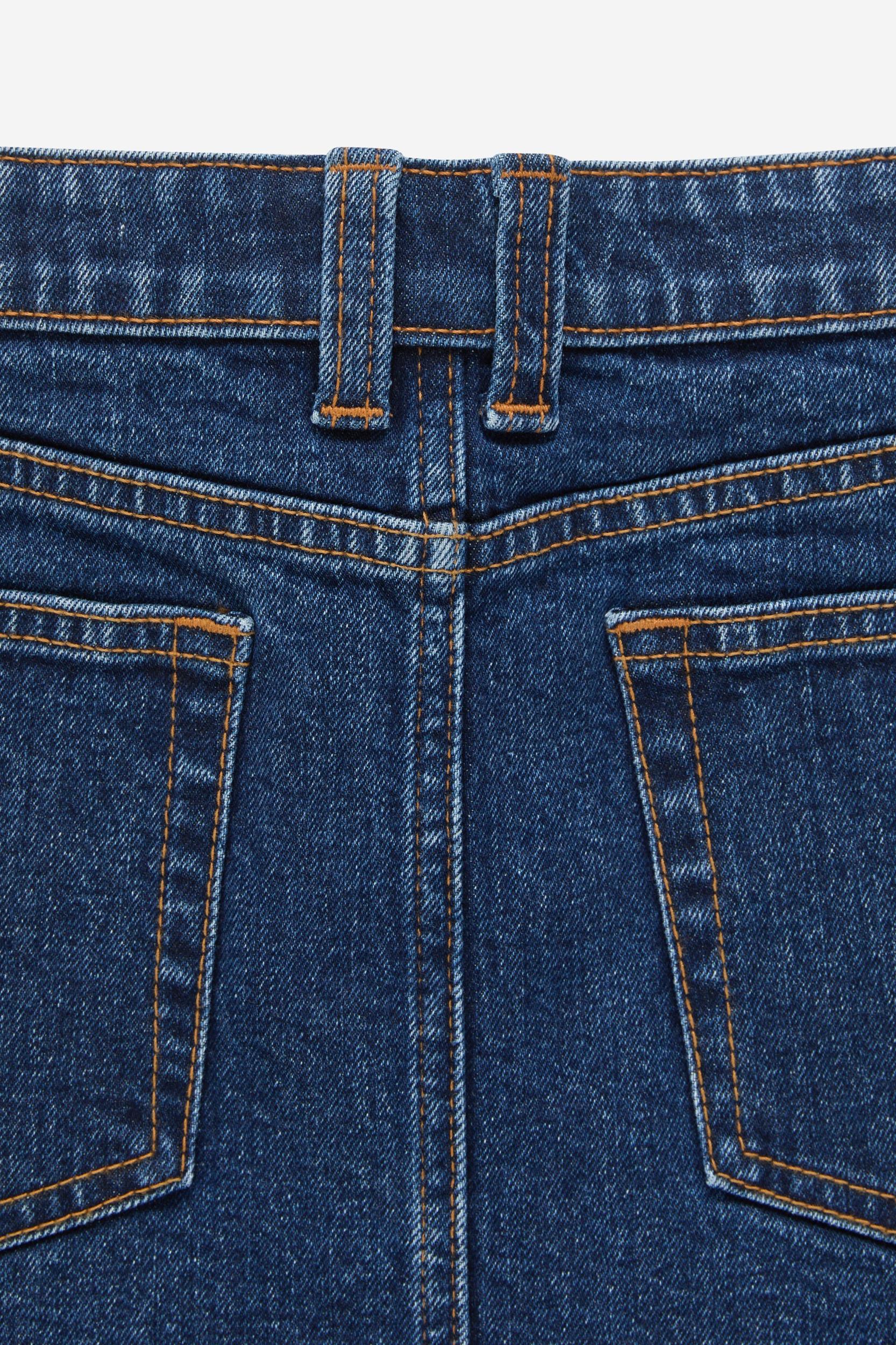 Micro Low Denim Skirt Product Image