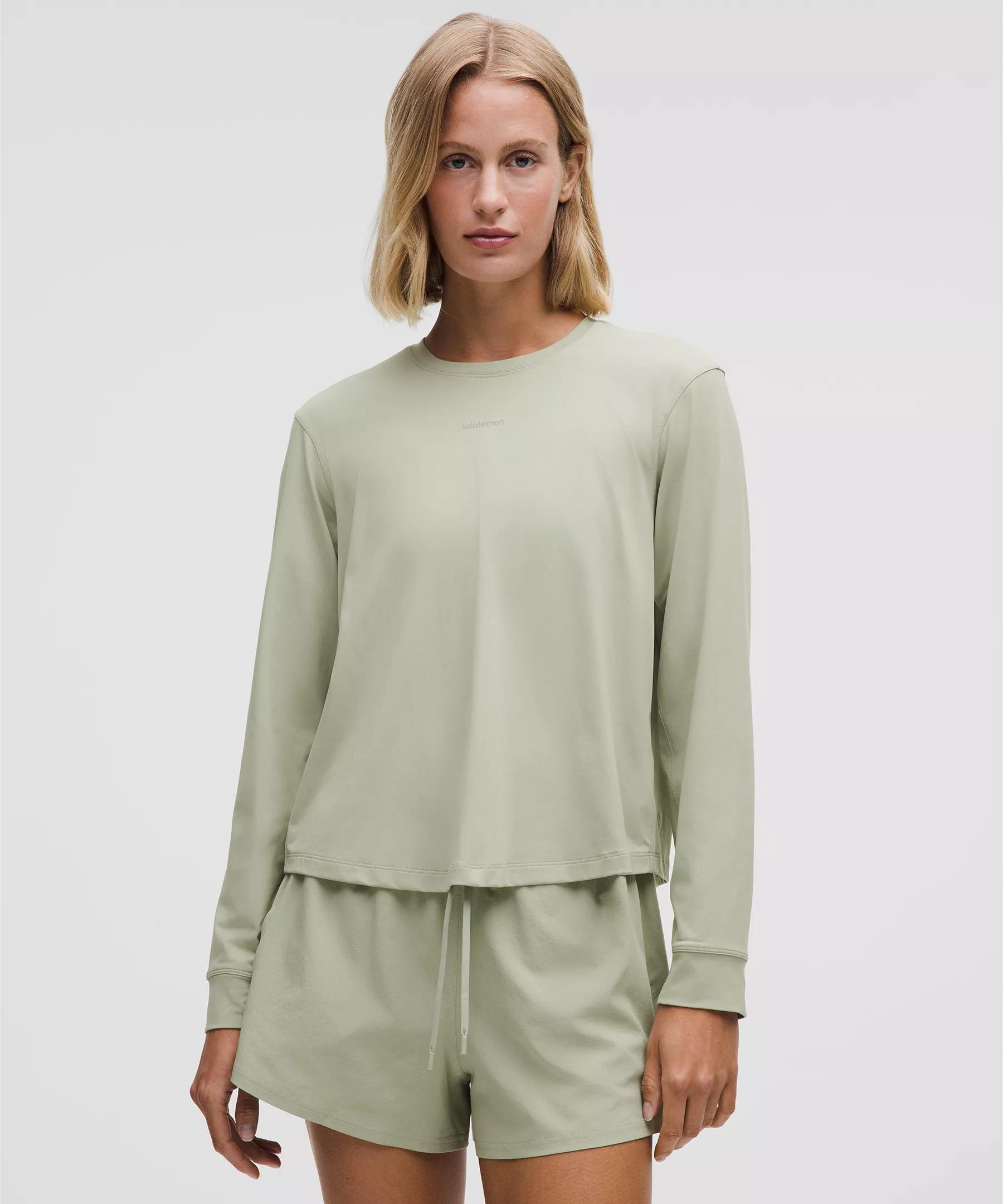 Pace Crush Cross-Back UV-Protective Graphic Long-Sleeve Shirt Product Image