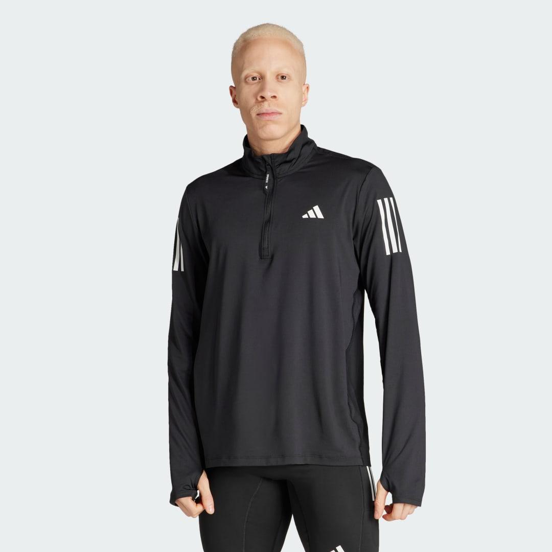 adidas Mens Own The Run Half-Zip Running Top Product Image