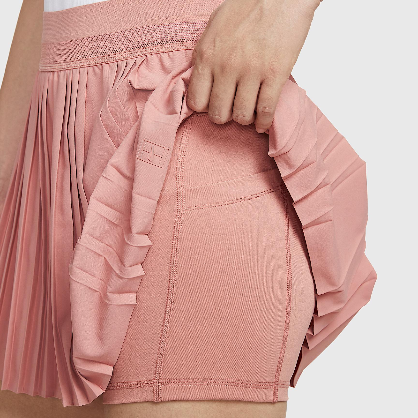 Nike Womens Court Advantage Dri-FIT Pleated Tennis Skirt | FZ6512-618 Product Image