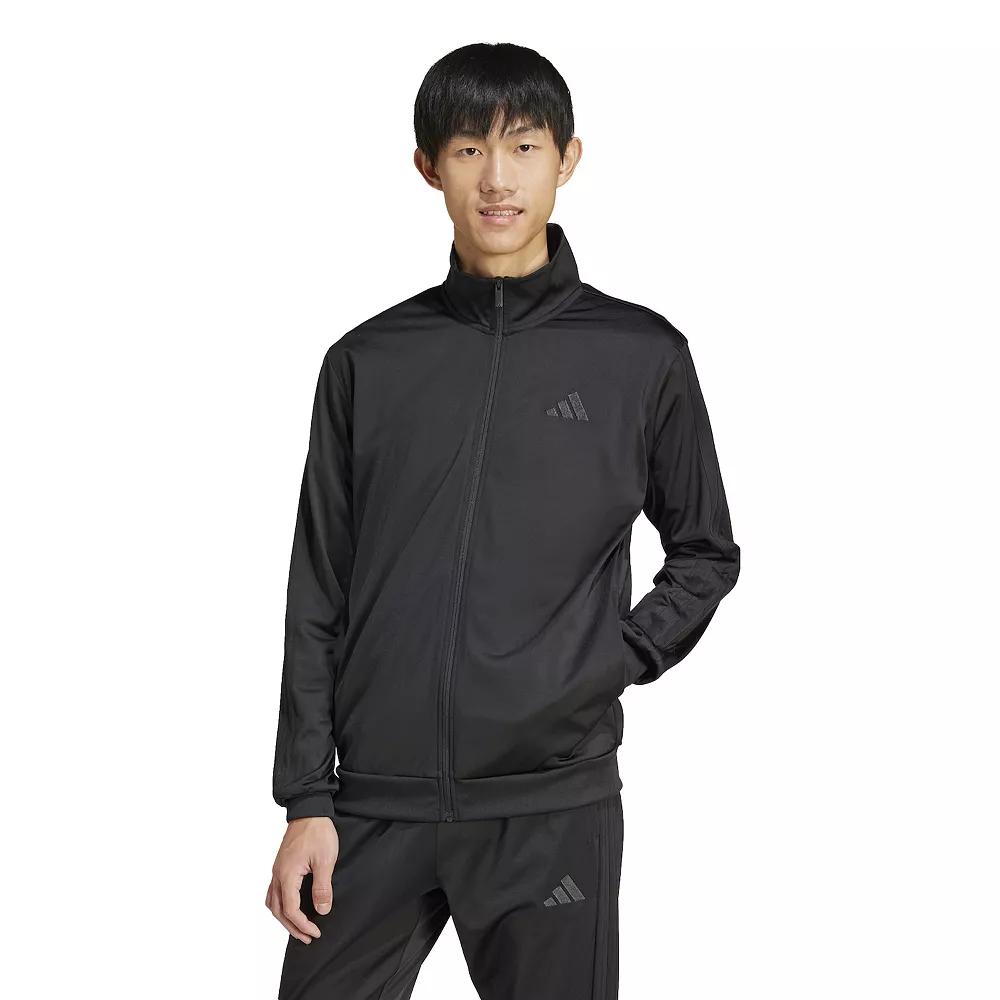 Men's adidas 3-Stripes Tricot Regular Sportswear Track Jacket,  Product Image
