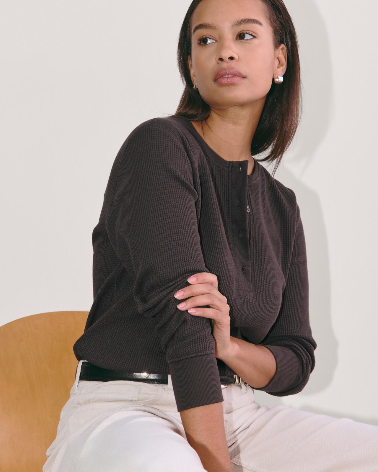 The Waffle Henley Product Image