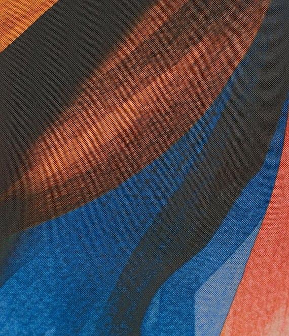 AFRM Tegan Printed Mesh Coordinating Maxi Skirt Product Image