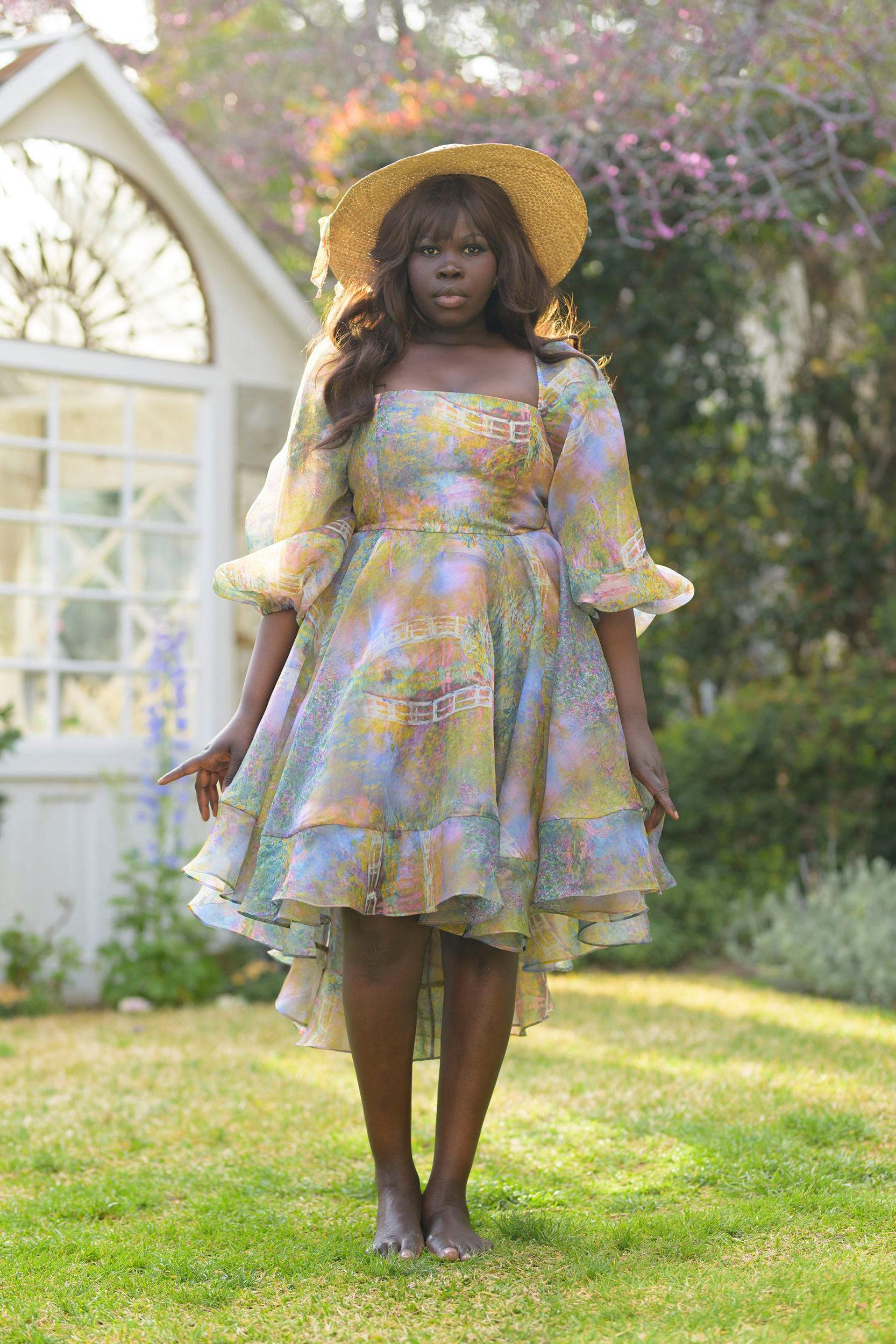 The Bridge Angel Mini Bustle Dress Product Image