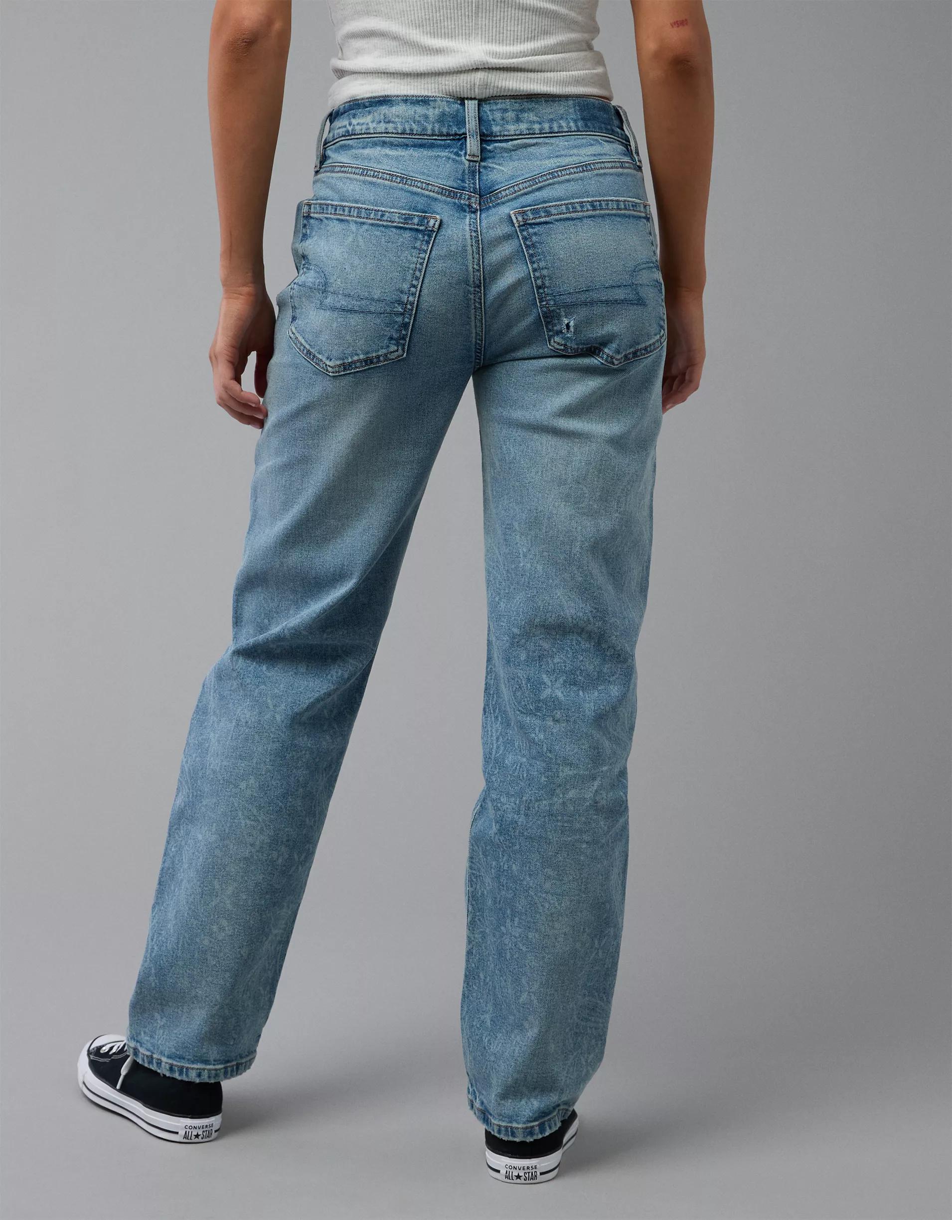 AE Strigid Bandana Low-Rise Ex-Boyfriend Jean Product Image