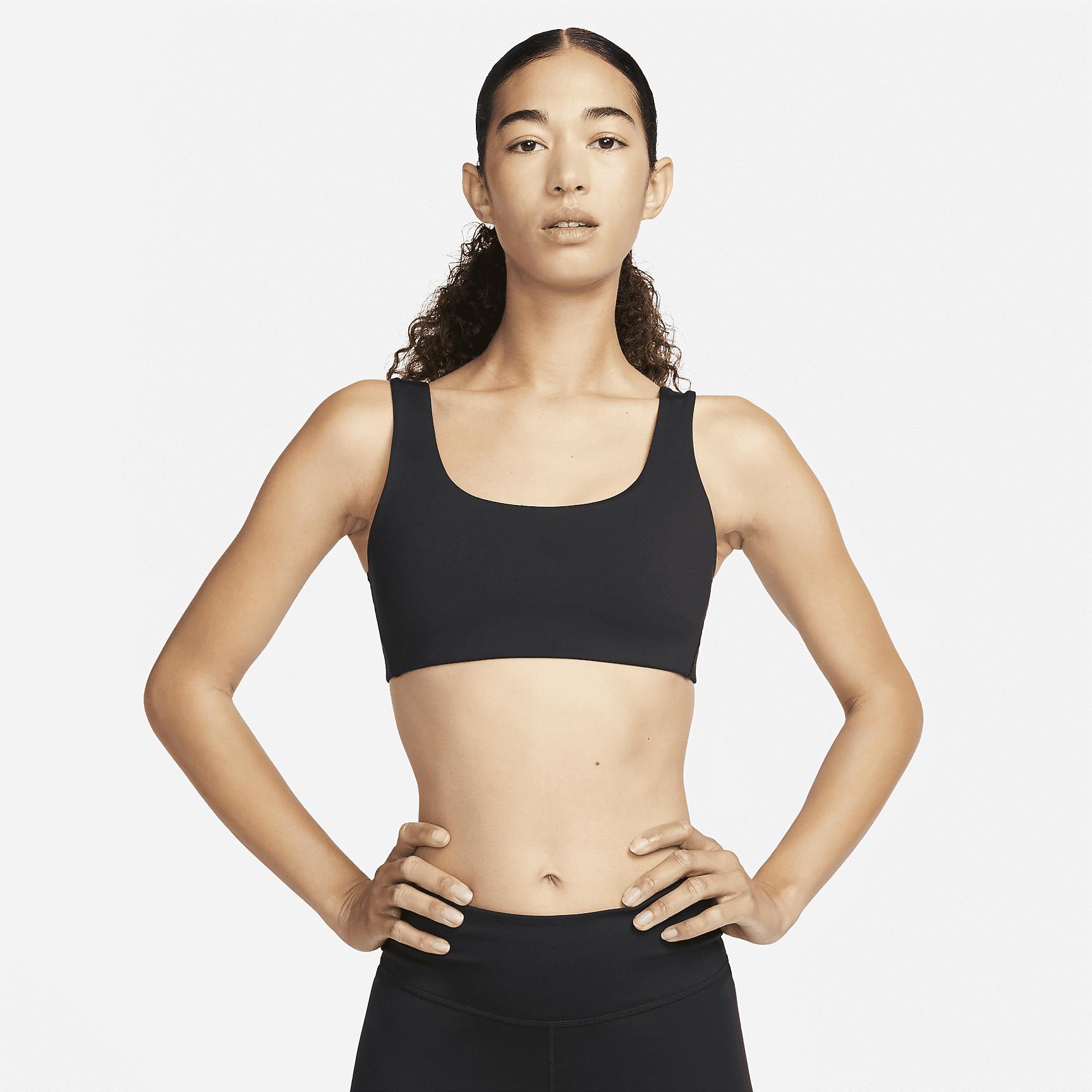 Nike Womens Alate All U Light-Support Lightly Lined U-Neck Sports Bra | DV9855-010 Product Image