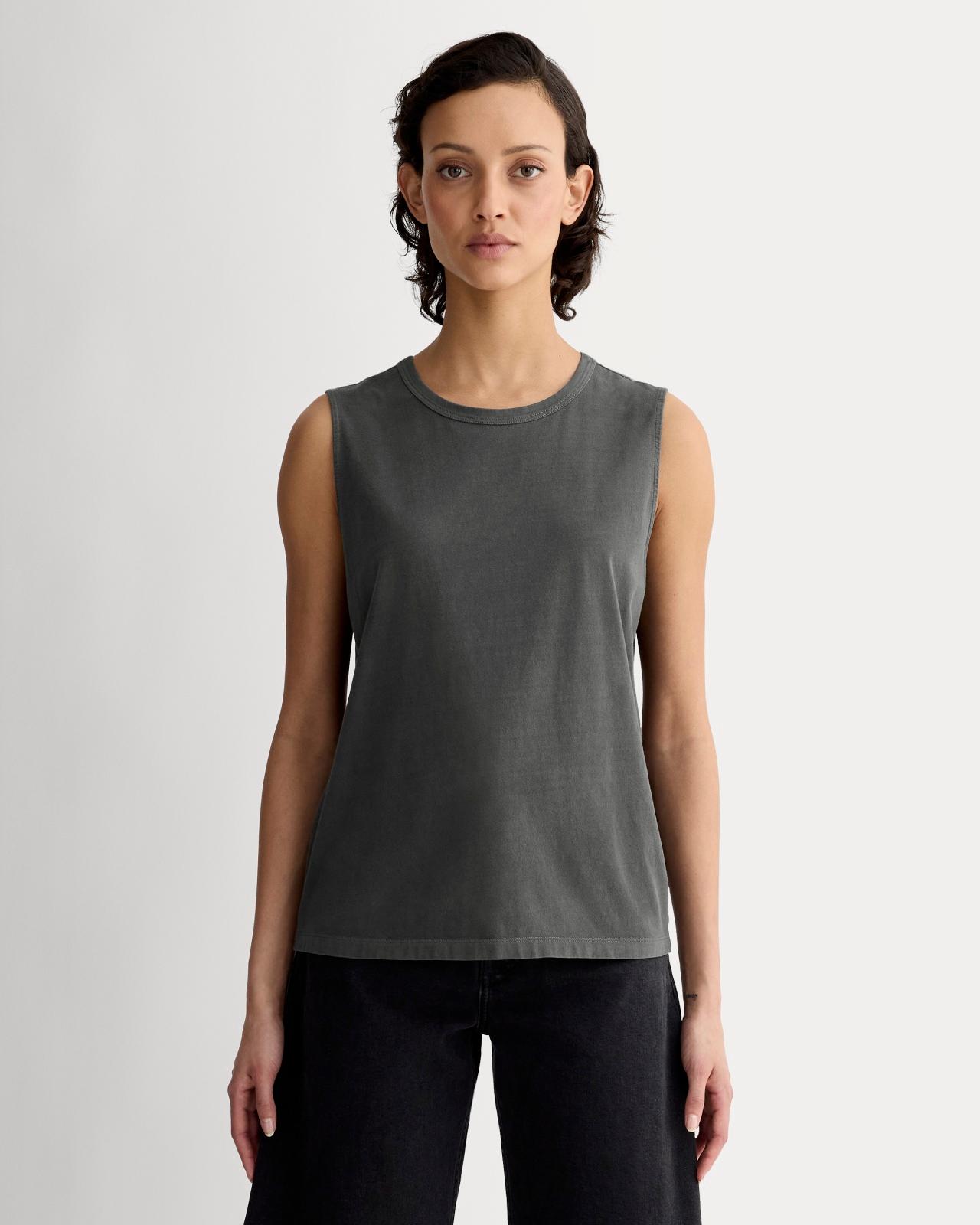 Womens Boyfriend Tank in Essential Cotton by Everlane Product Image