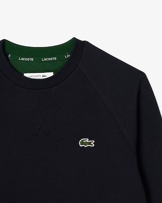 Crew Neck Piqué Sweatshirt Product Image