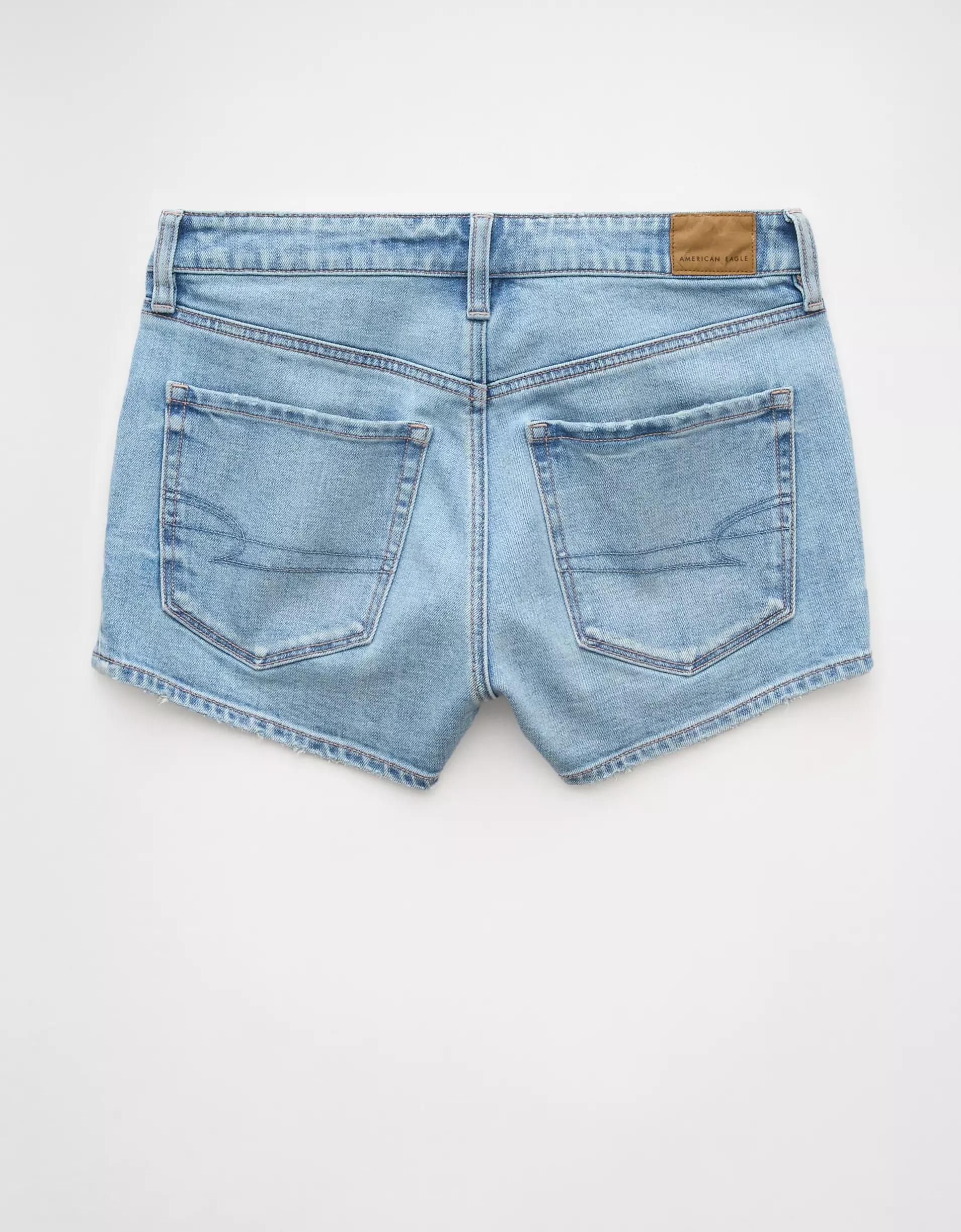 AE Stretch Denim Perfect Shortie Product Image