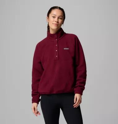 Columbia Womens Jasper Ridge Pebbled Fleece Half Snap- Product Image