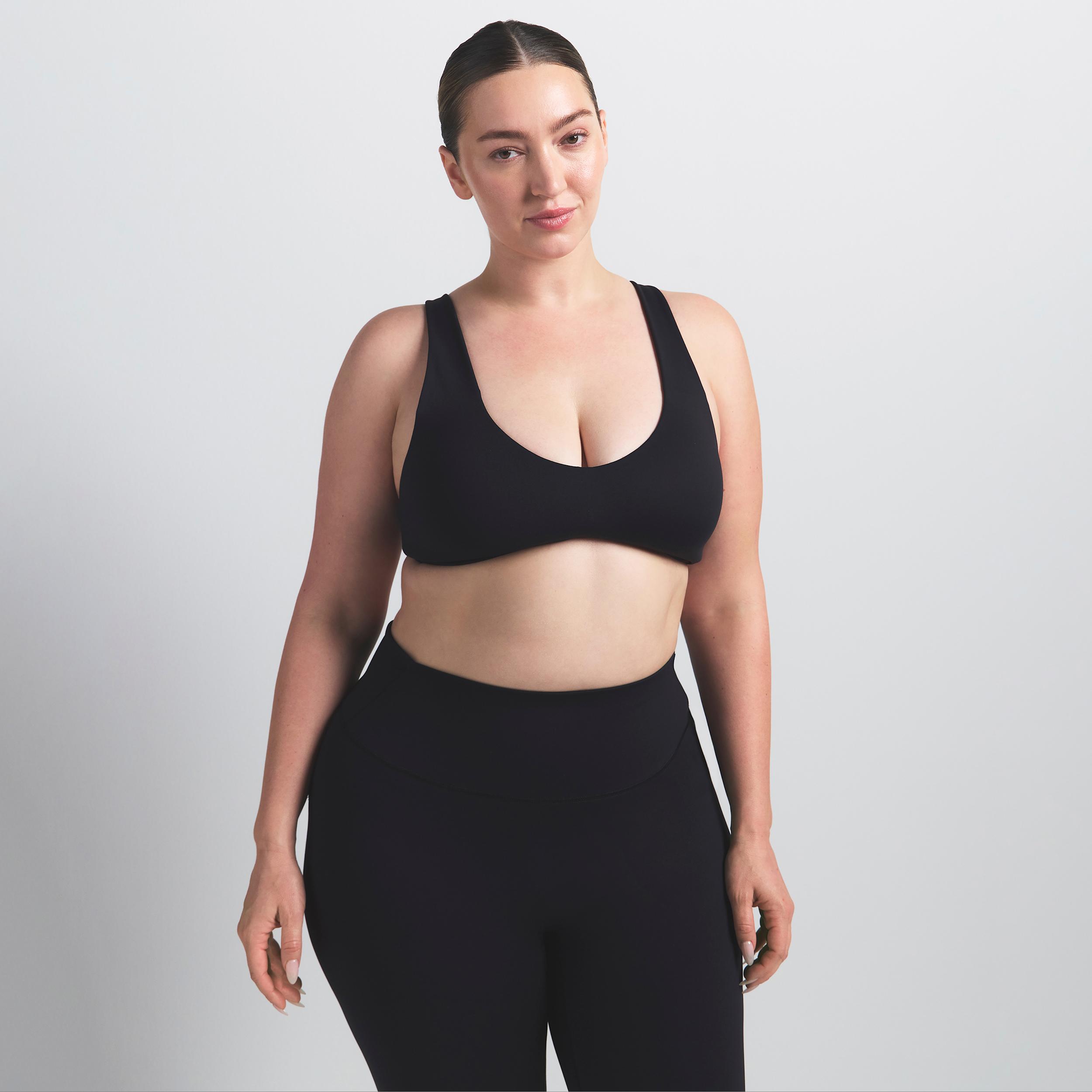 Nike Womens SKIMS Matte Shaping Scoop Bra | BABRA9483W-OBD Product Image