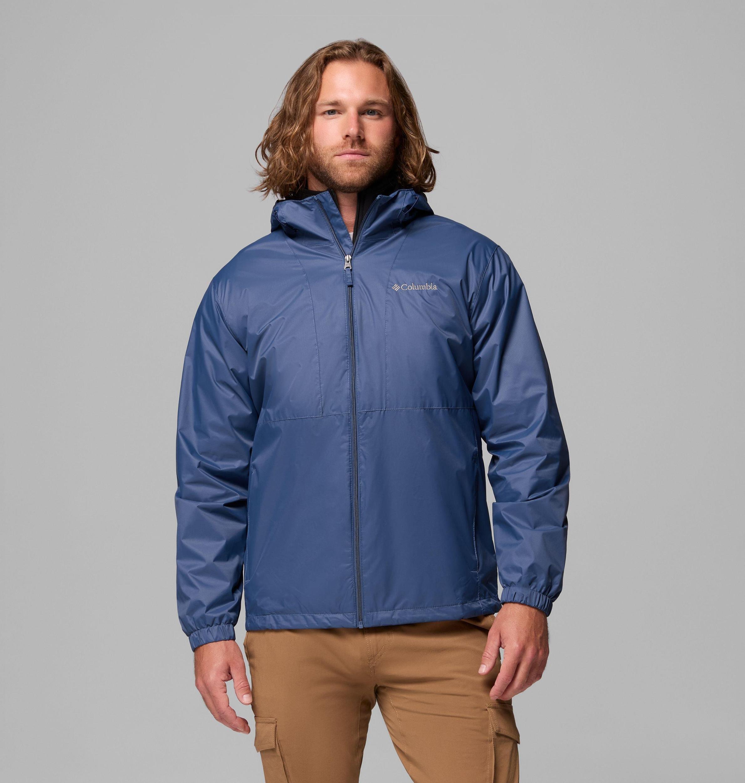 Columbia Mens Glenbrook Bend Rain Jacket - Tall- Product Image