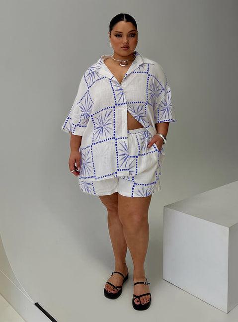 Star Star Set White / Blue Curve Product Image