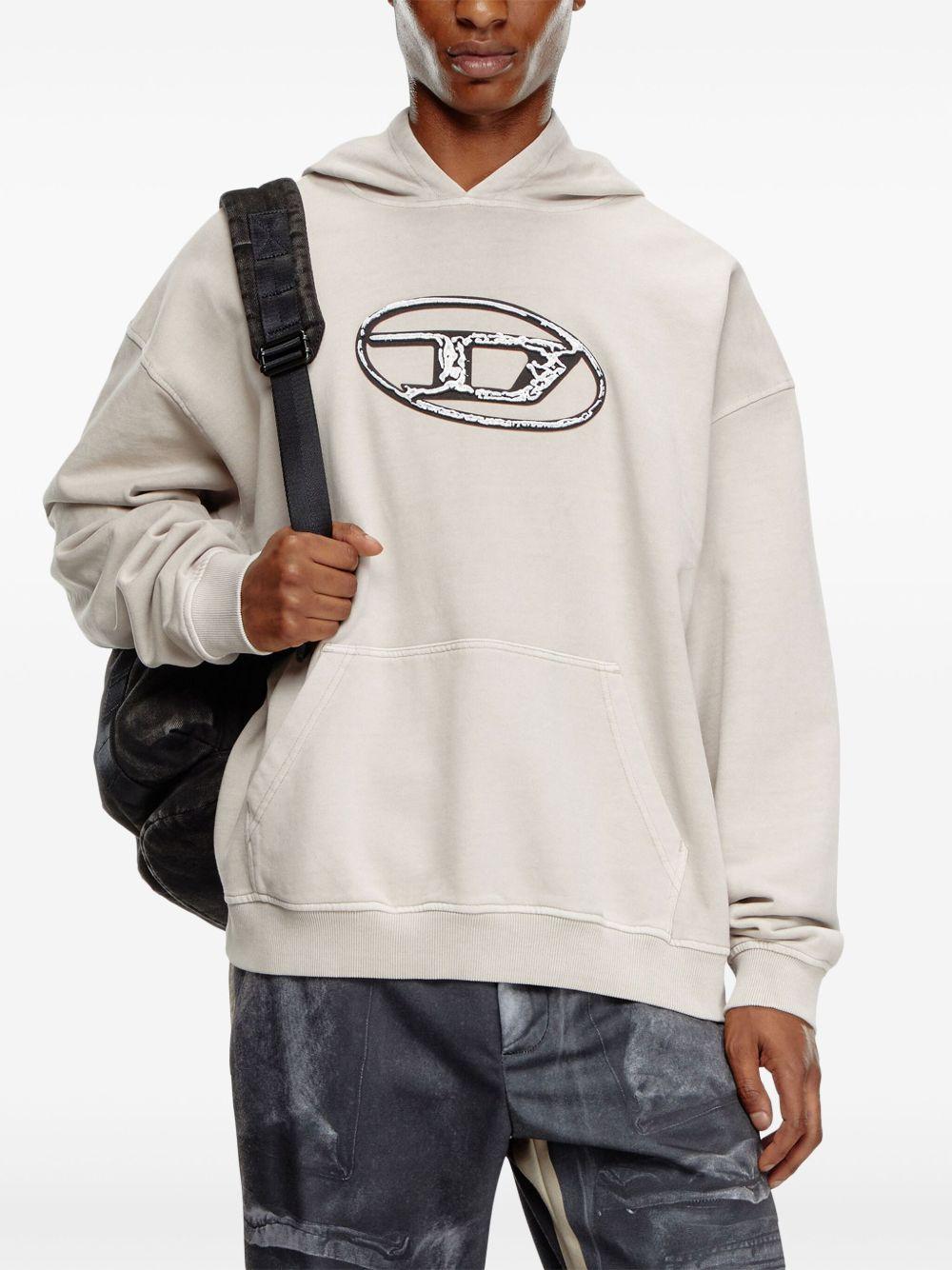 S-Boxt logo-print cotton hoodie Product Image