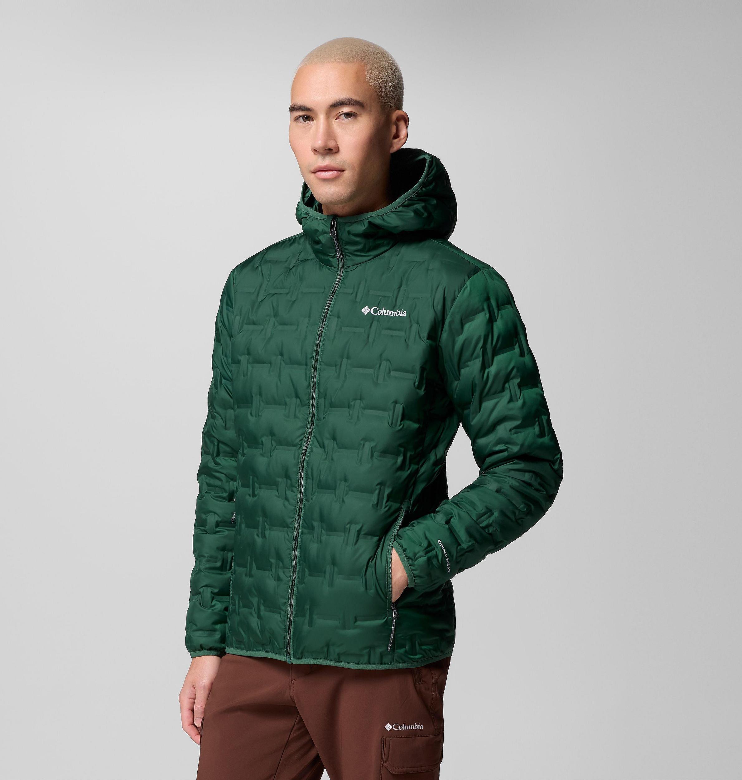 Columbia Mens Delta Ridge II Down Hooded Jacket- Product Image