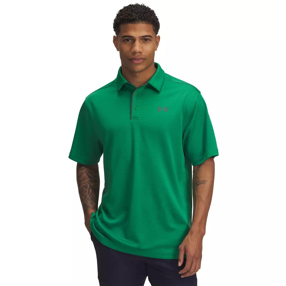 Men's Under Armour Tech Polo, Size: Small, Kelly Green Product Image