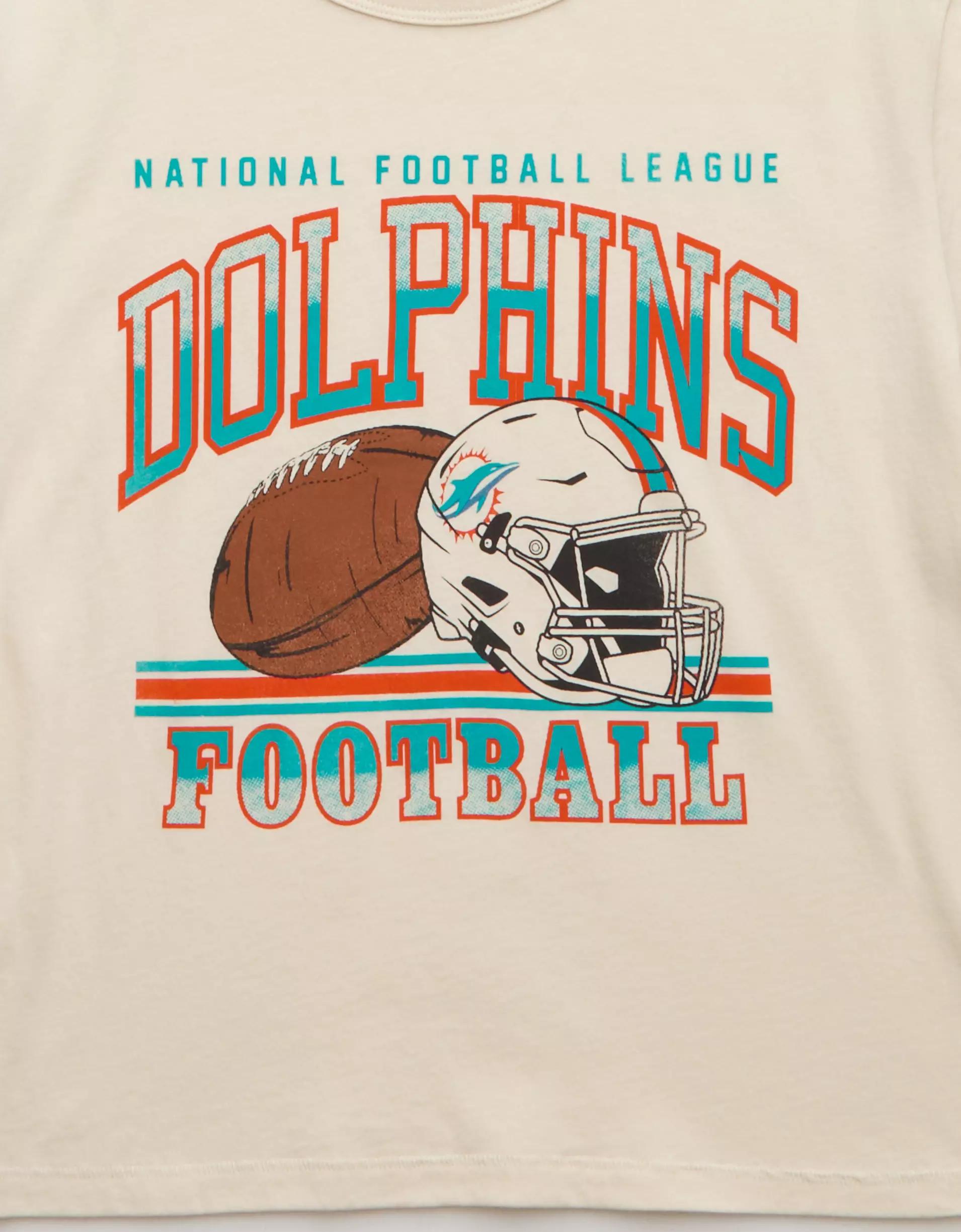 AE NFL Ex-Boyfriend Miami Dolphins Graphic T-Shirt Product Image
