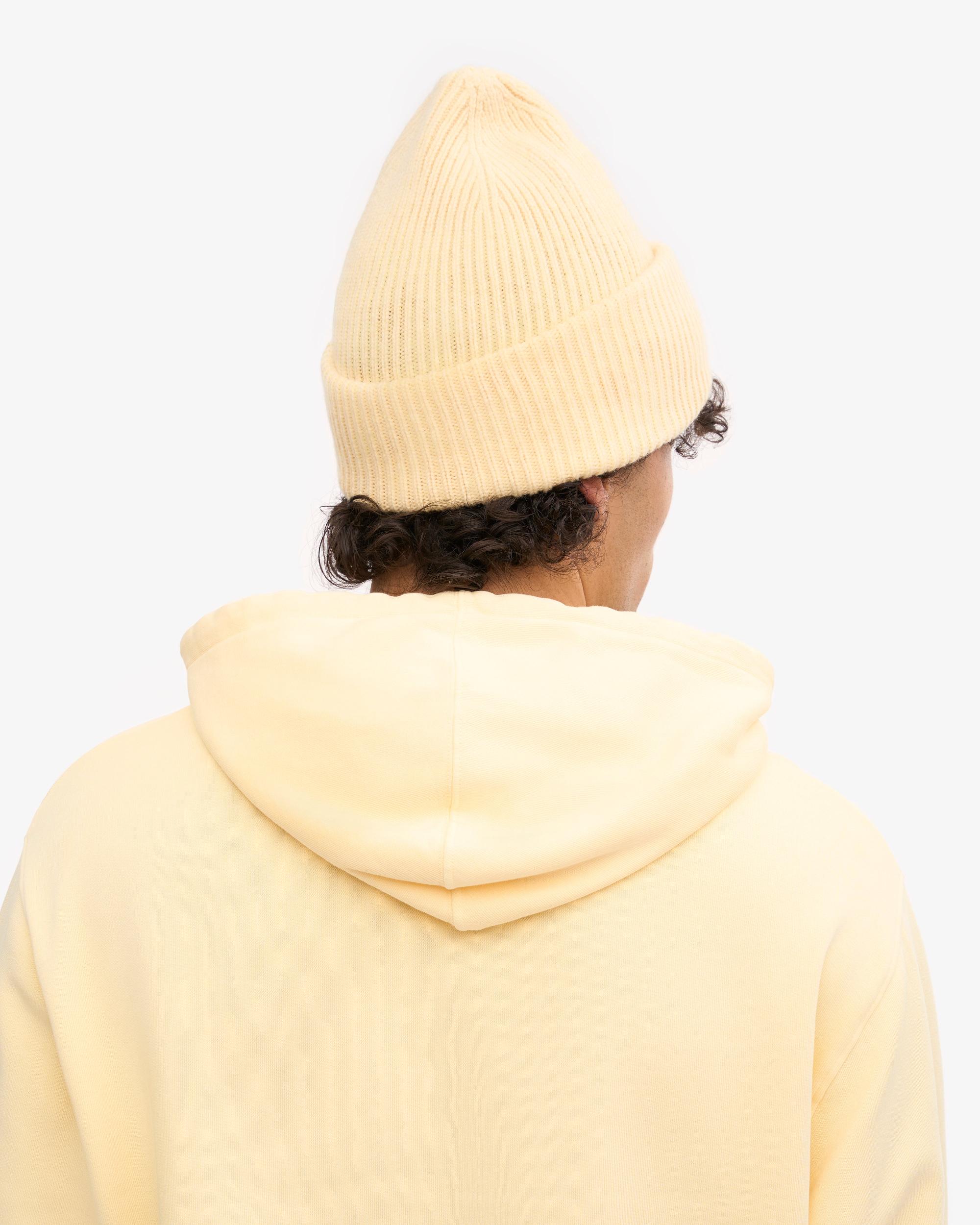 Merino Wool Hat - Soft Yellow Product Image