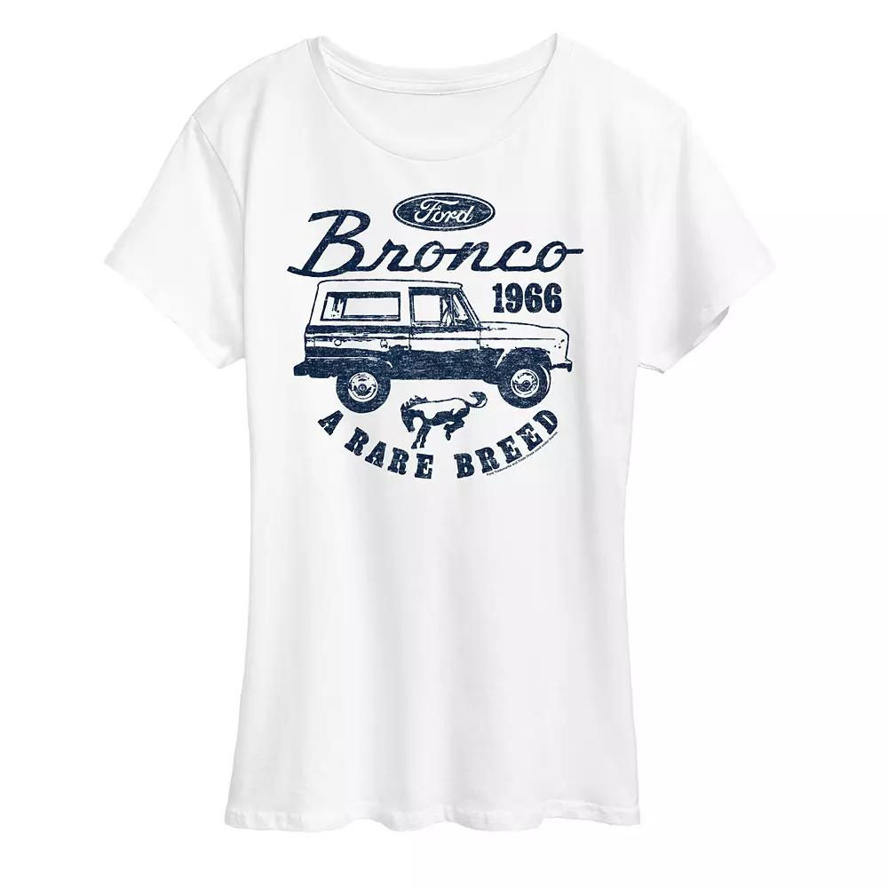 Women's Ford Vintage Bronco Rare Breed Graphic Tee,  Product Image