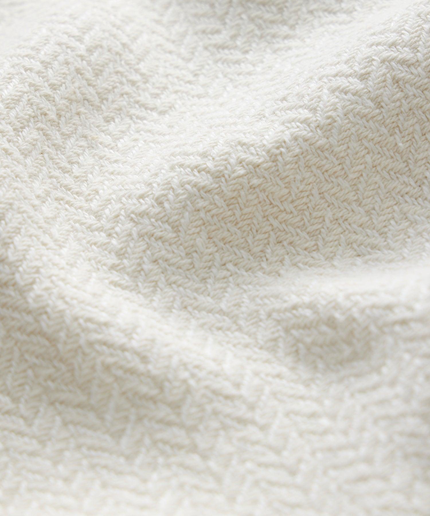 Linen-Cotton Textured Shirt Jacket Product Image