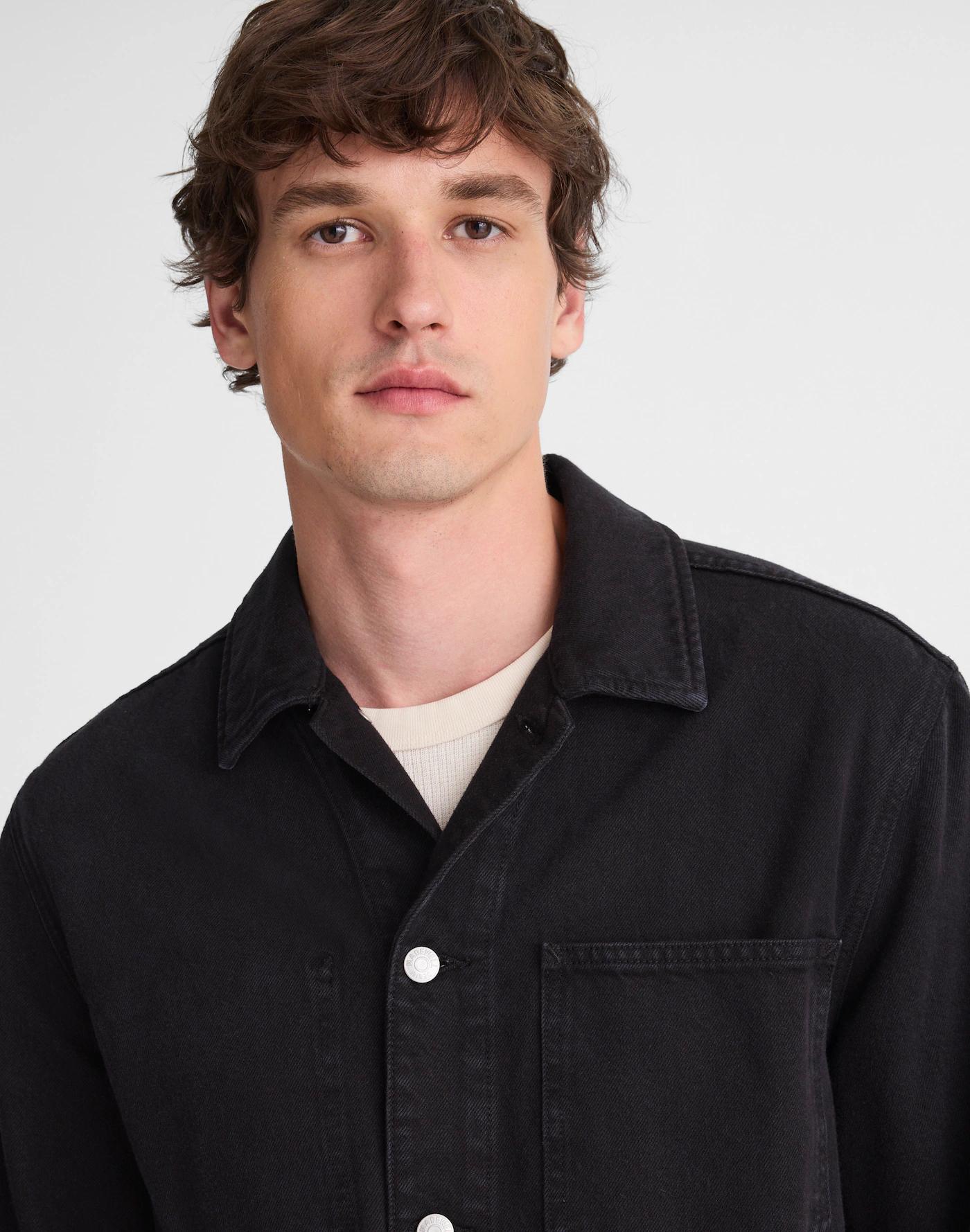 Denim Chore Coat Product Image