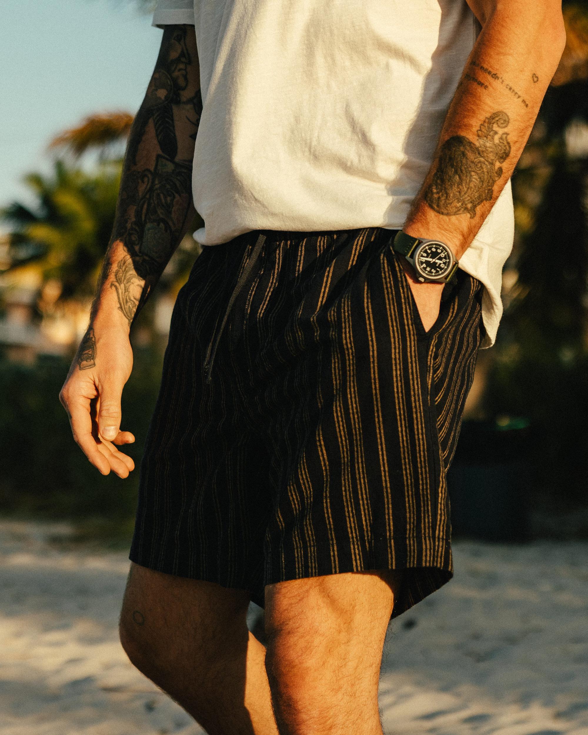 Cotton Linen Drawstring Short - 7" Product Image