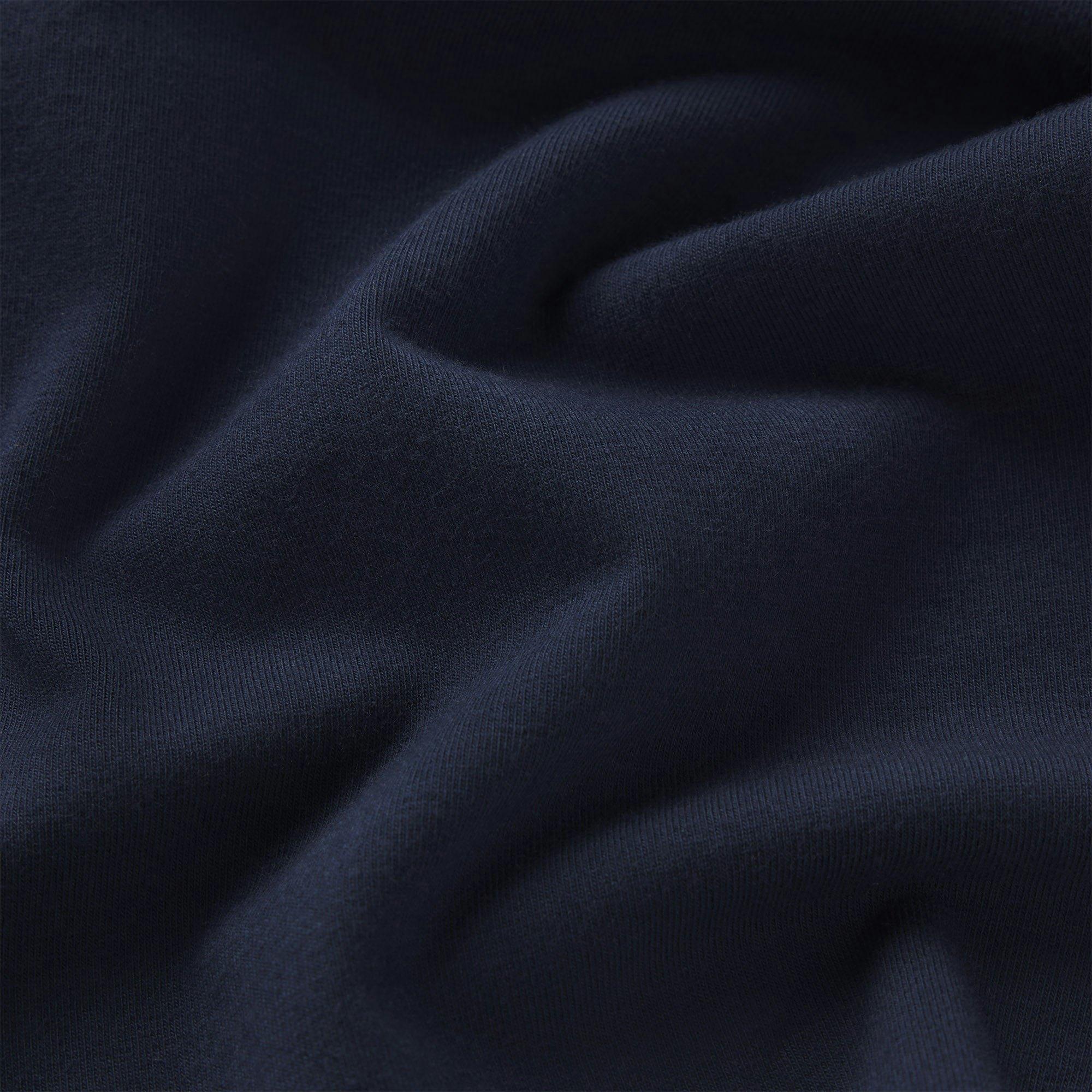 COTTON JERSEY STRAIGHT LEG PANT | NAVY Product Image
