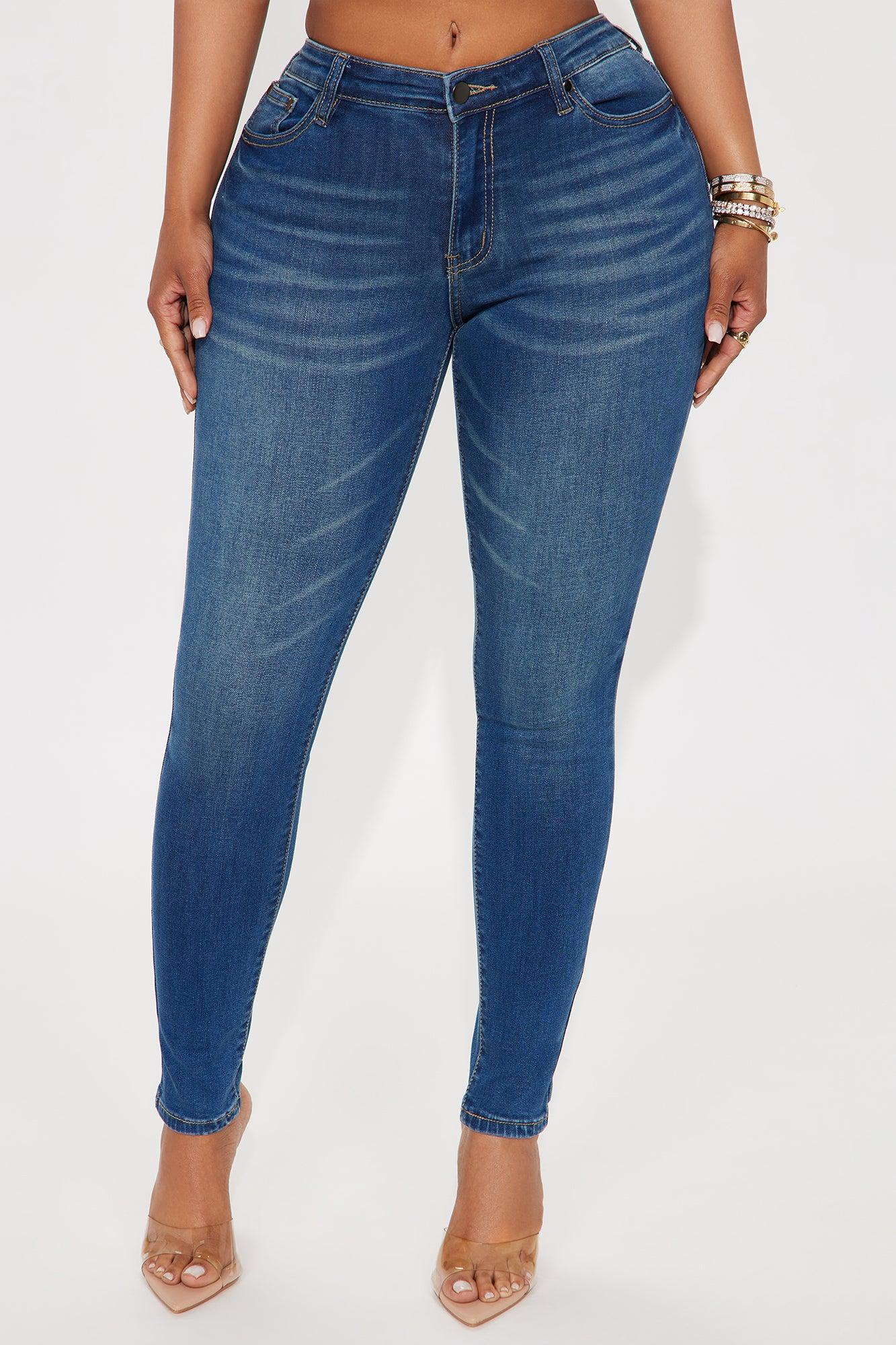 Unforgettable Fit Mid Rise Skinny Jeans - Vintage Wash Female Product Image
