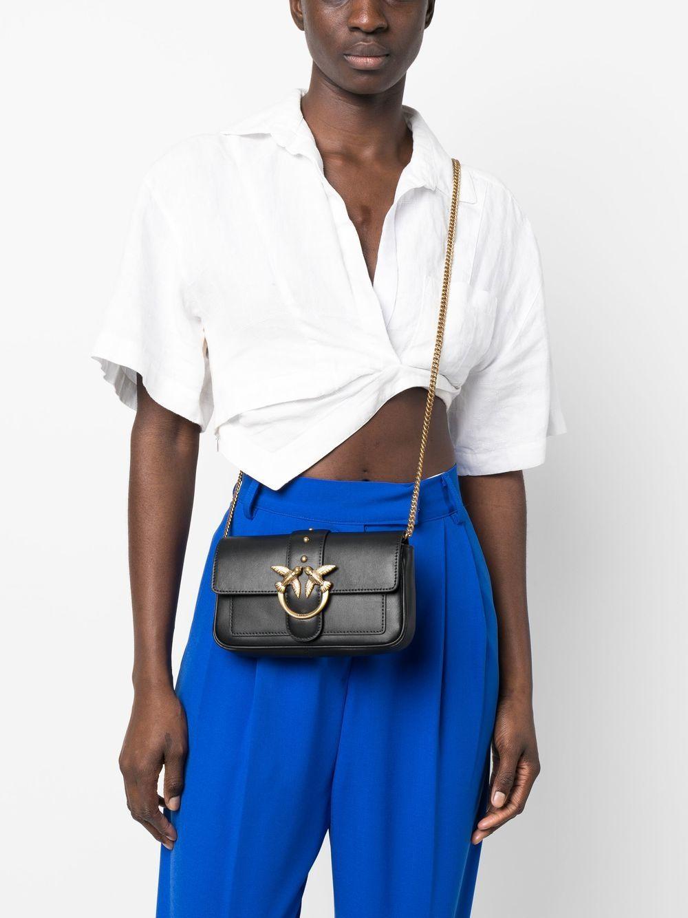 Love One Pocket leather crossbody bag  Product Image