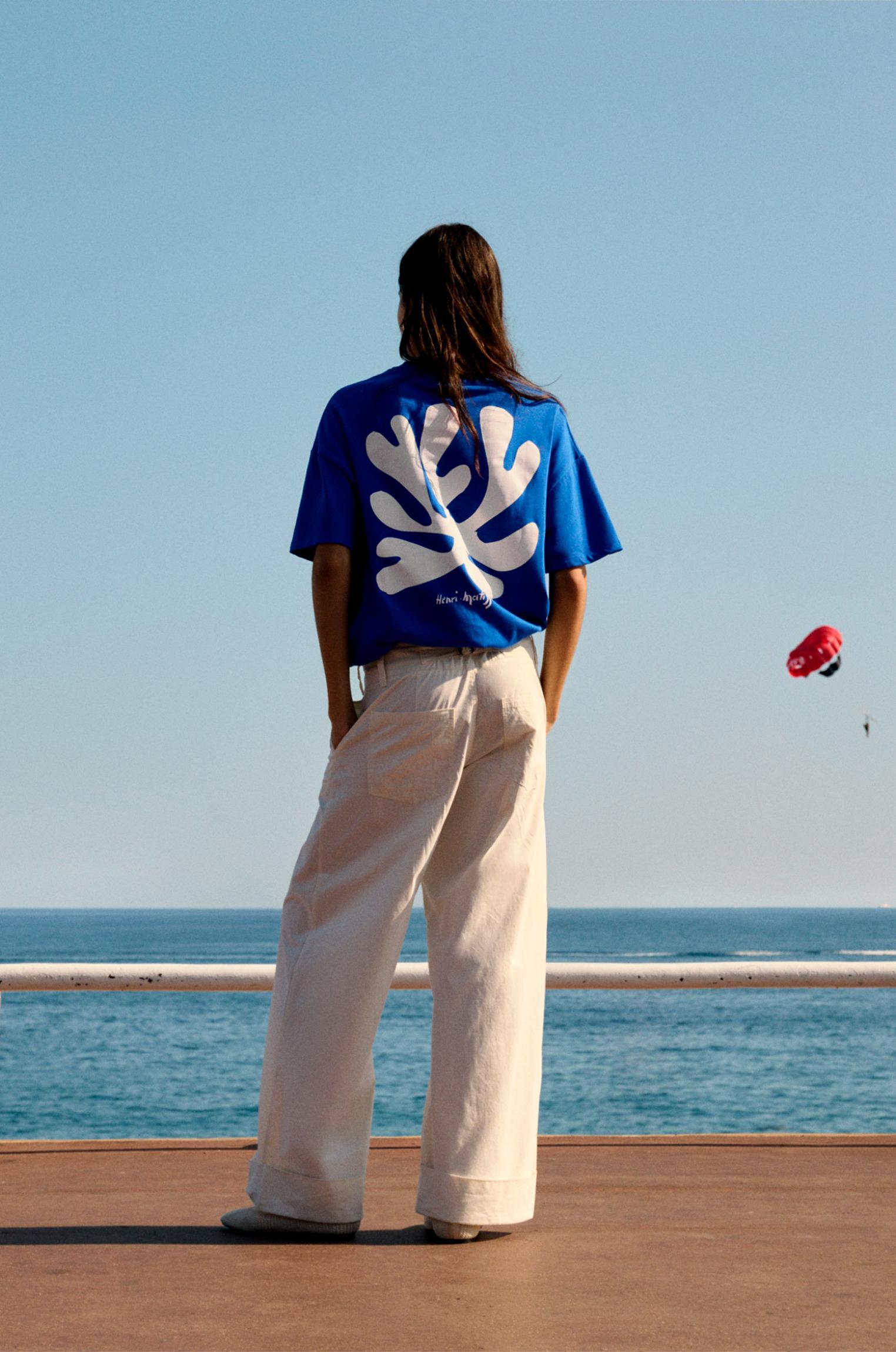 Blue Henri Matisse T-shirt Product Image