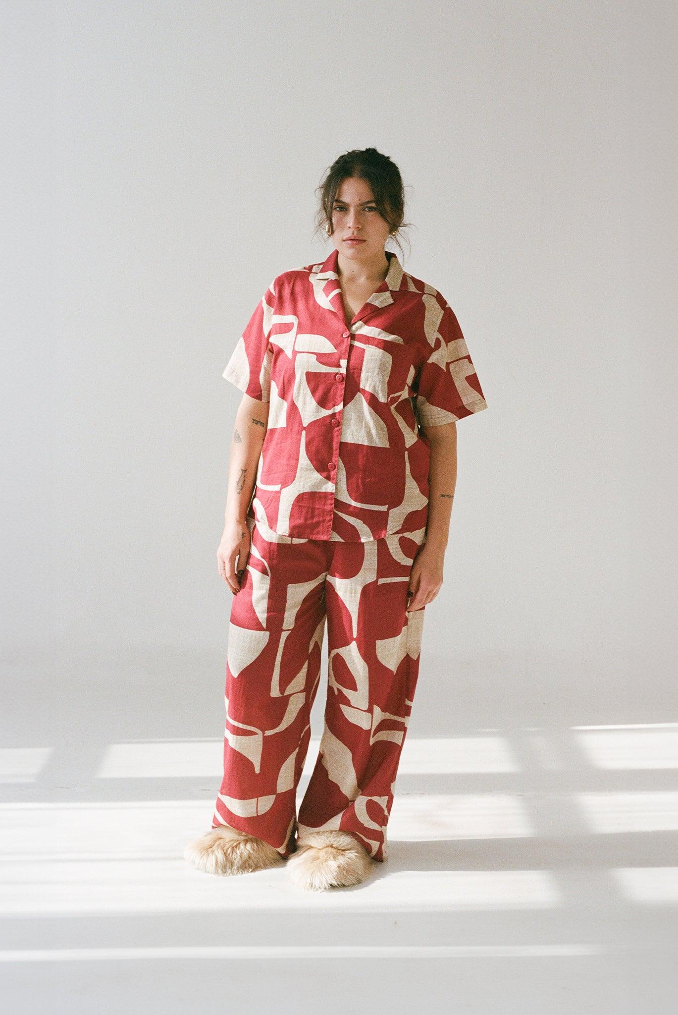 Luna Pant - Deco Sky Product Image