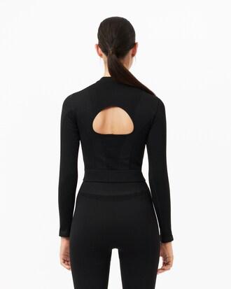 Seamless Open Back Sport Crop Top Product Image