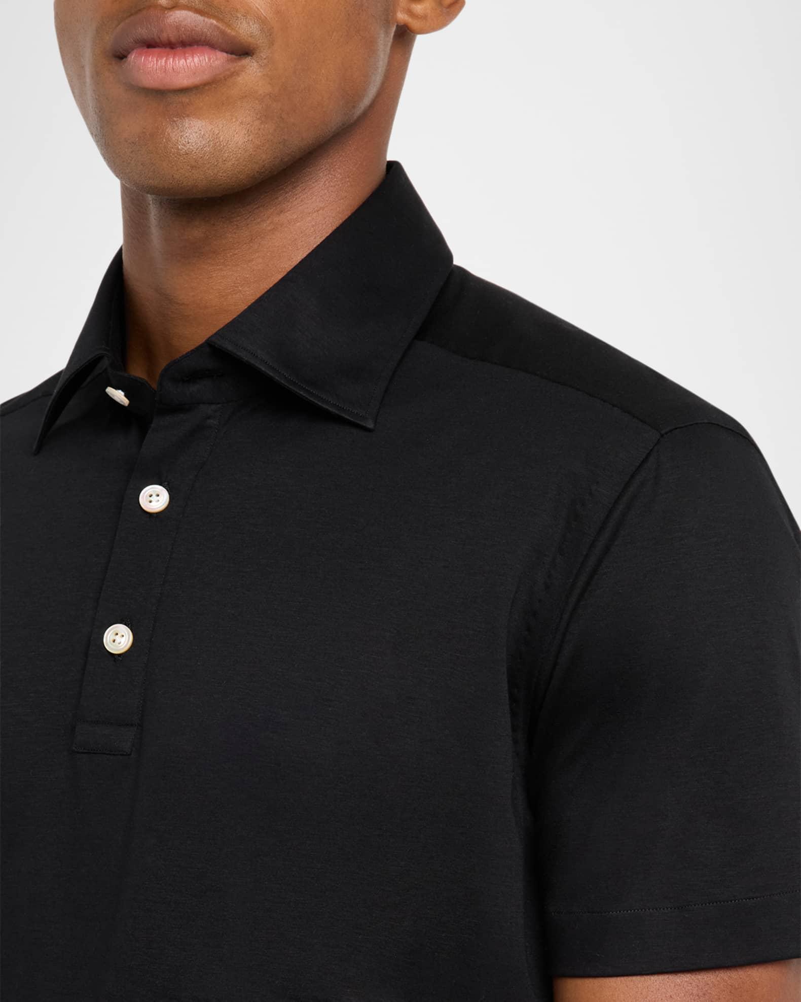 Men's Cotton Classic-Fit Polo Shirt Product Image