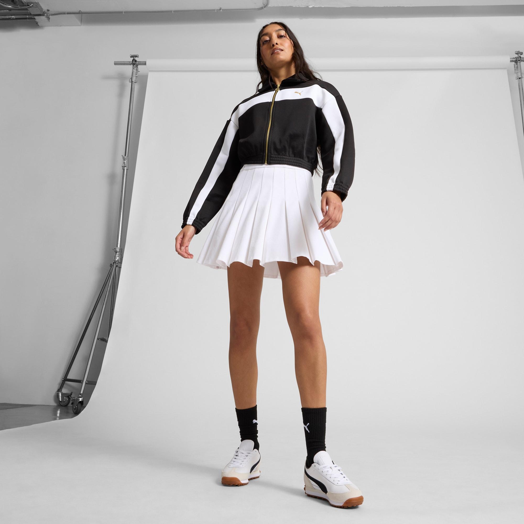 PUMA Women's Relaxed Crop Track Jacket Product Image