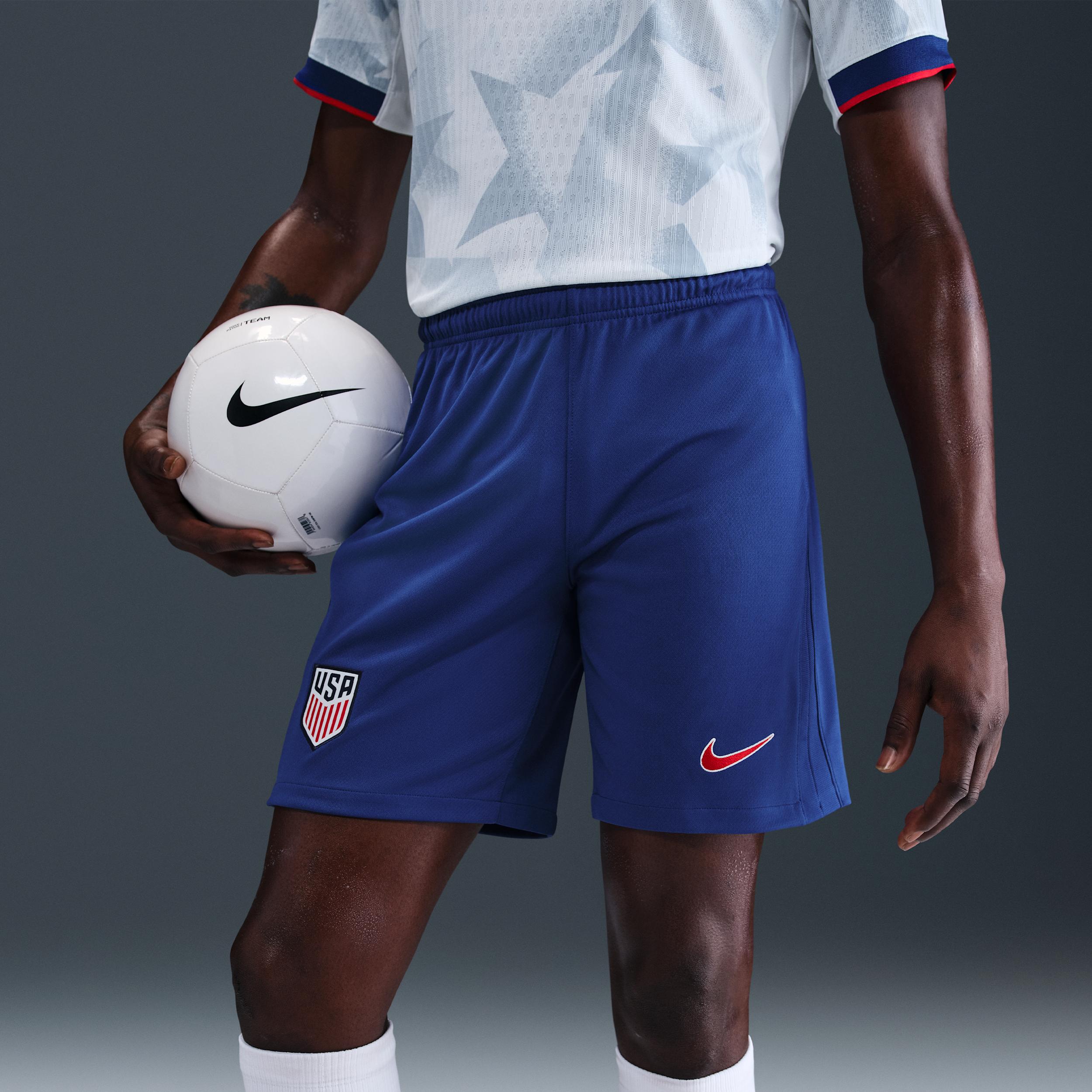 USMNT 2025 Stadium Home (Mens Team) Mens Nike Dri-FIT Soccer Replica Short | FZ9046-495 Product Image