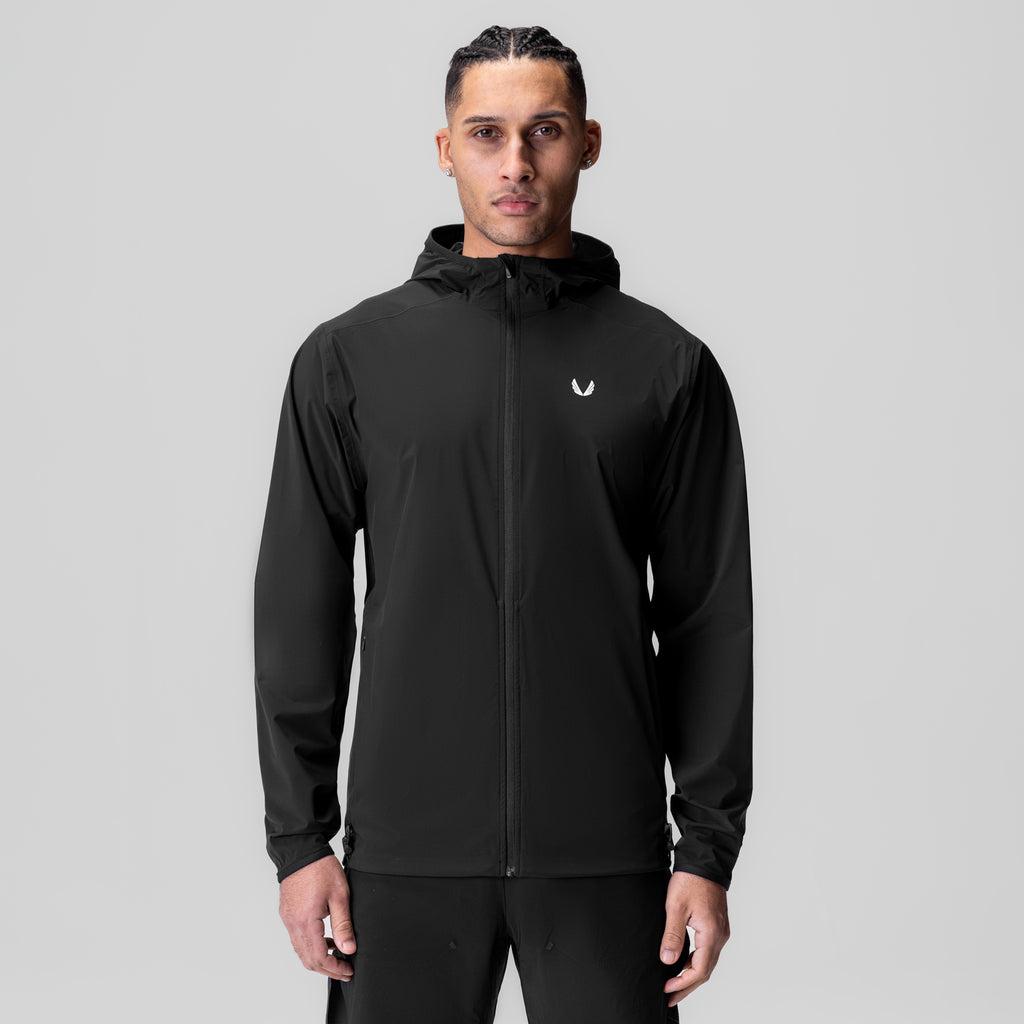 1051. Aerotex™ Lightweight Windbreaker - Black Product Image