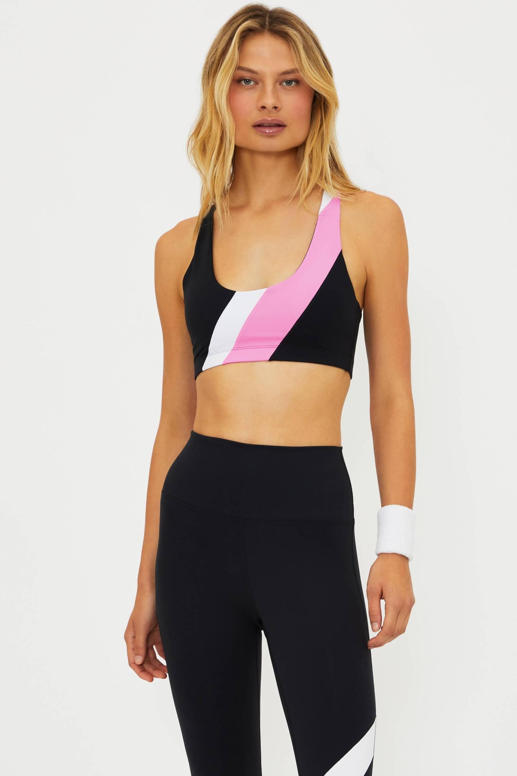 Ria Top Prism Pink & Black Product Image