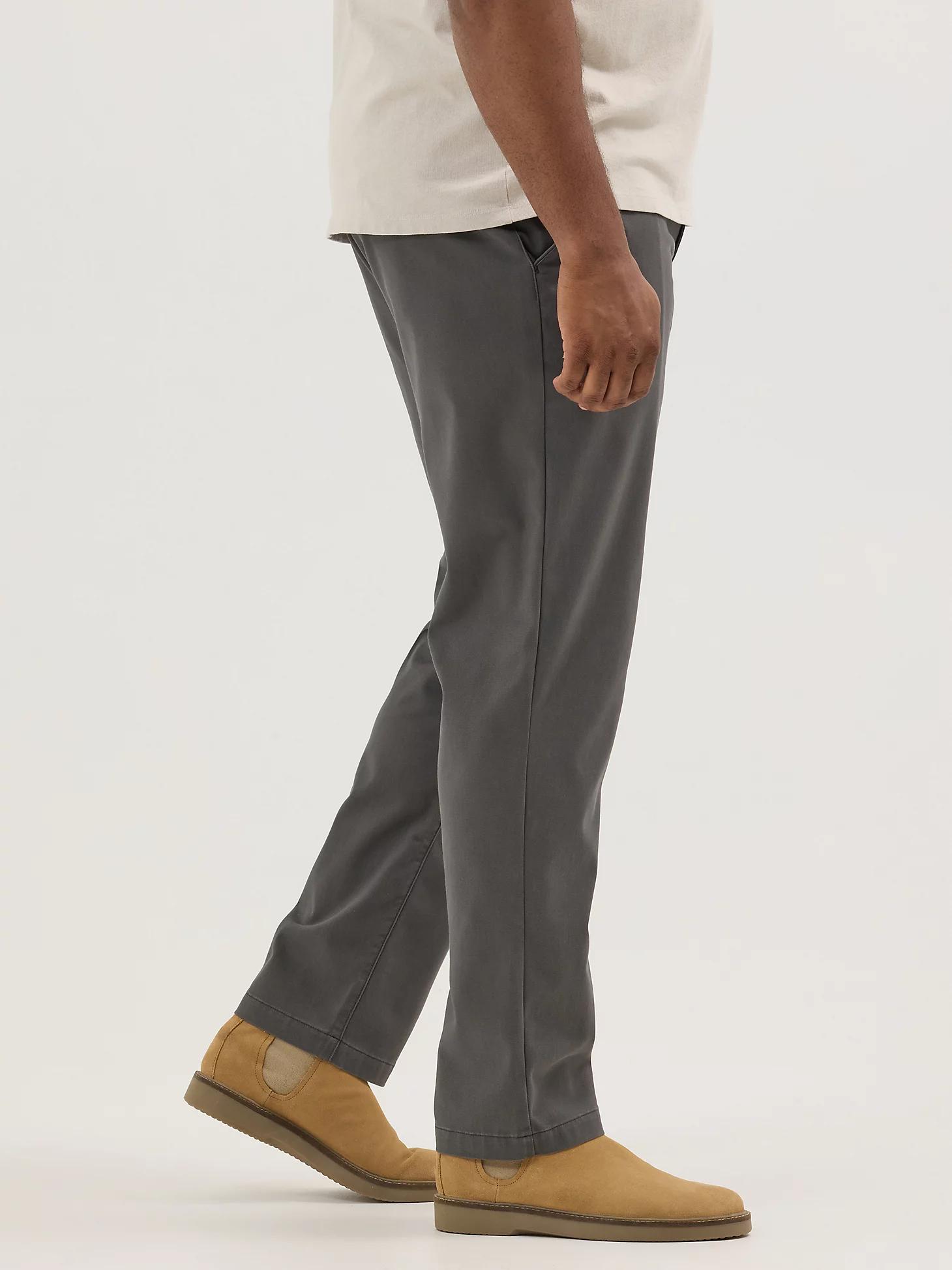 Men's Extreme Motion Relaxed Fit Khaki Pant (Big & Tall) | Men's Pants | Lee® Product Image