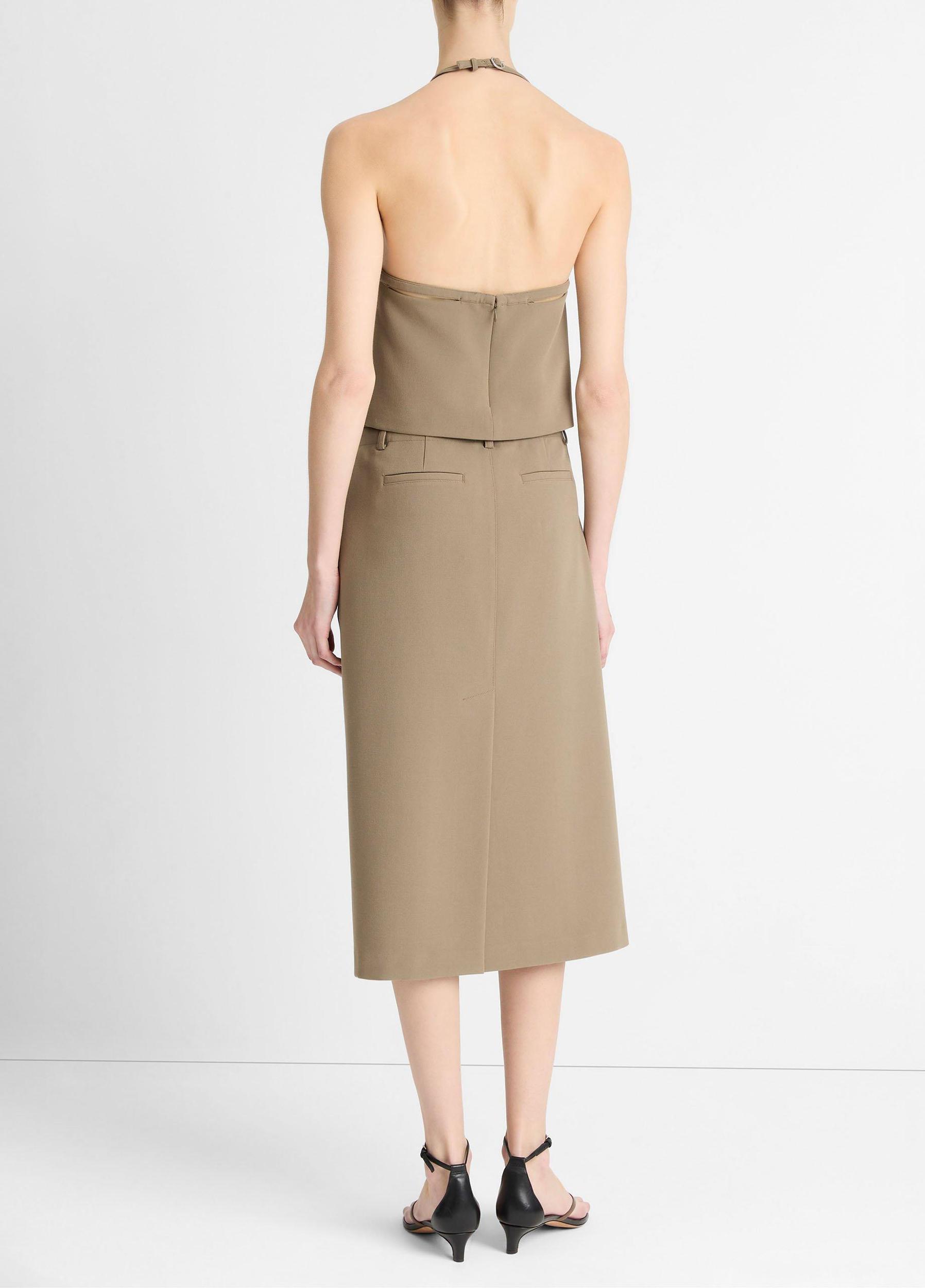 Belted Pencil Skirt Product Image