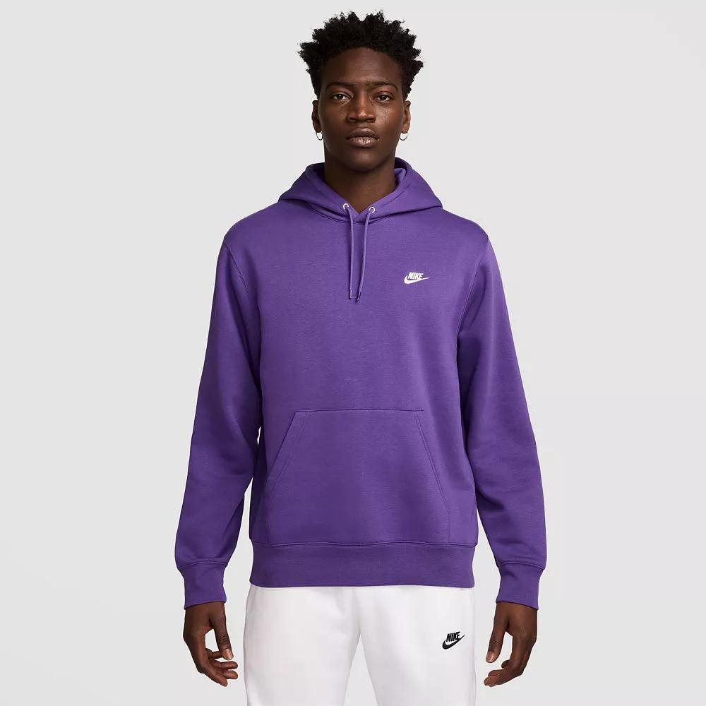 Big & Tall Nike Club Pull-Over Fleece Hoodie, Men's,  Product Image