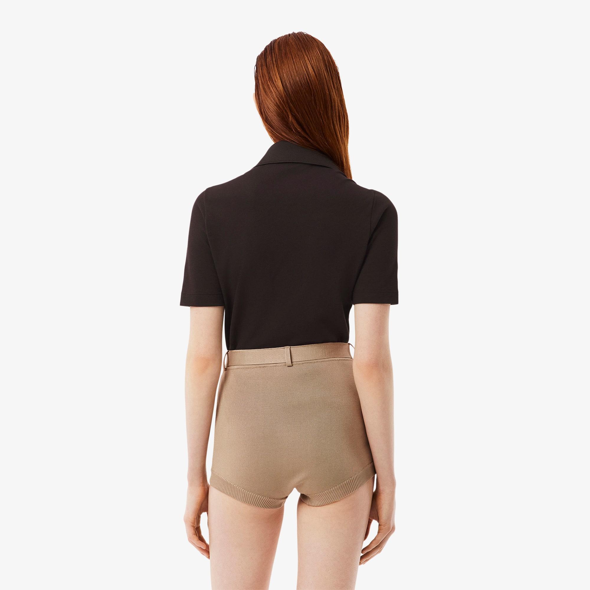 Runway Slim Fit Mini Piqué Polo Product Image